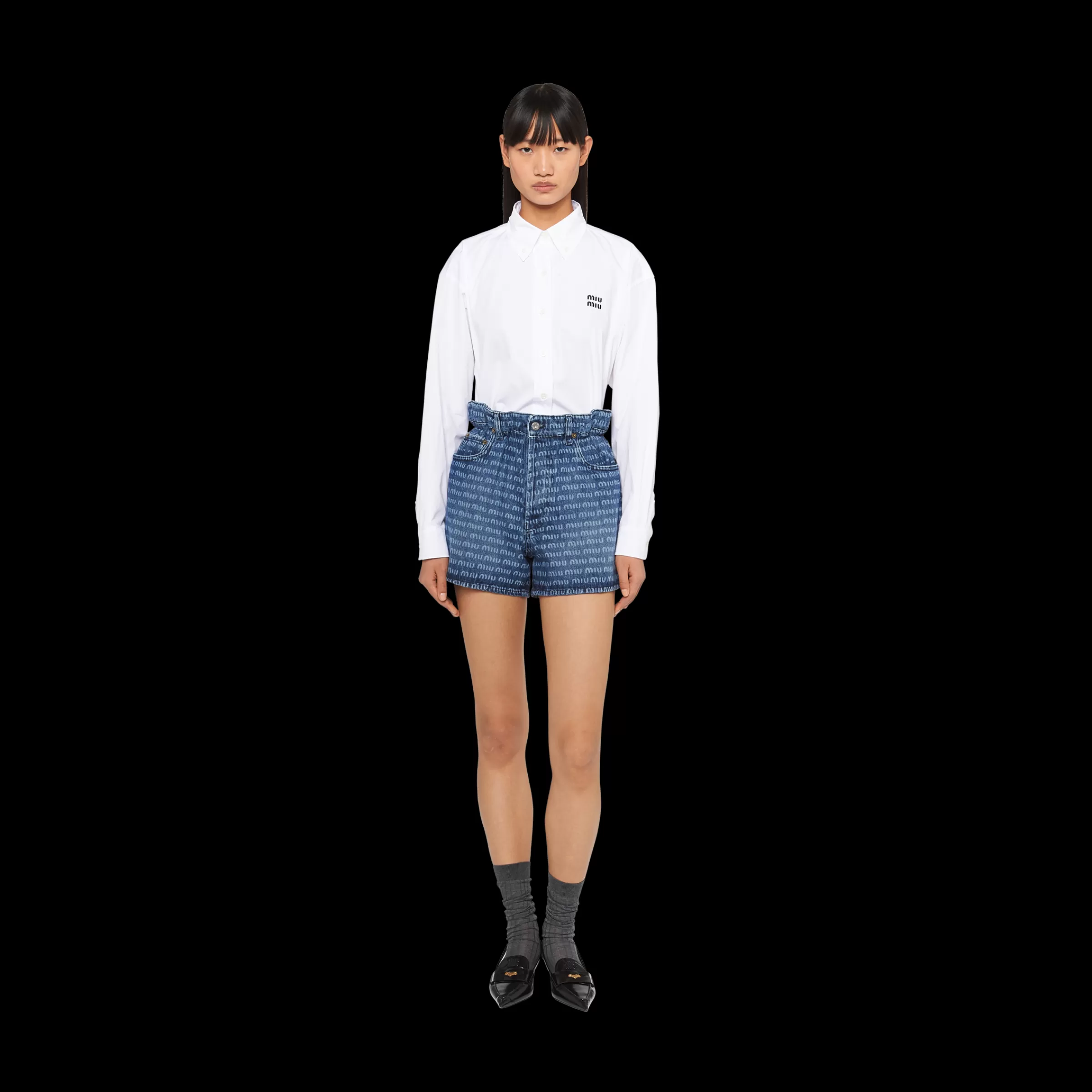 Miu Miu Denim Shorts |