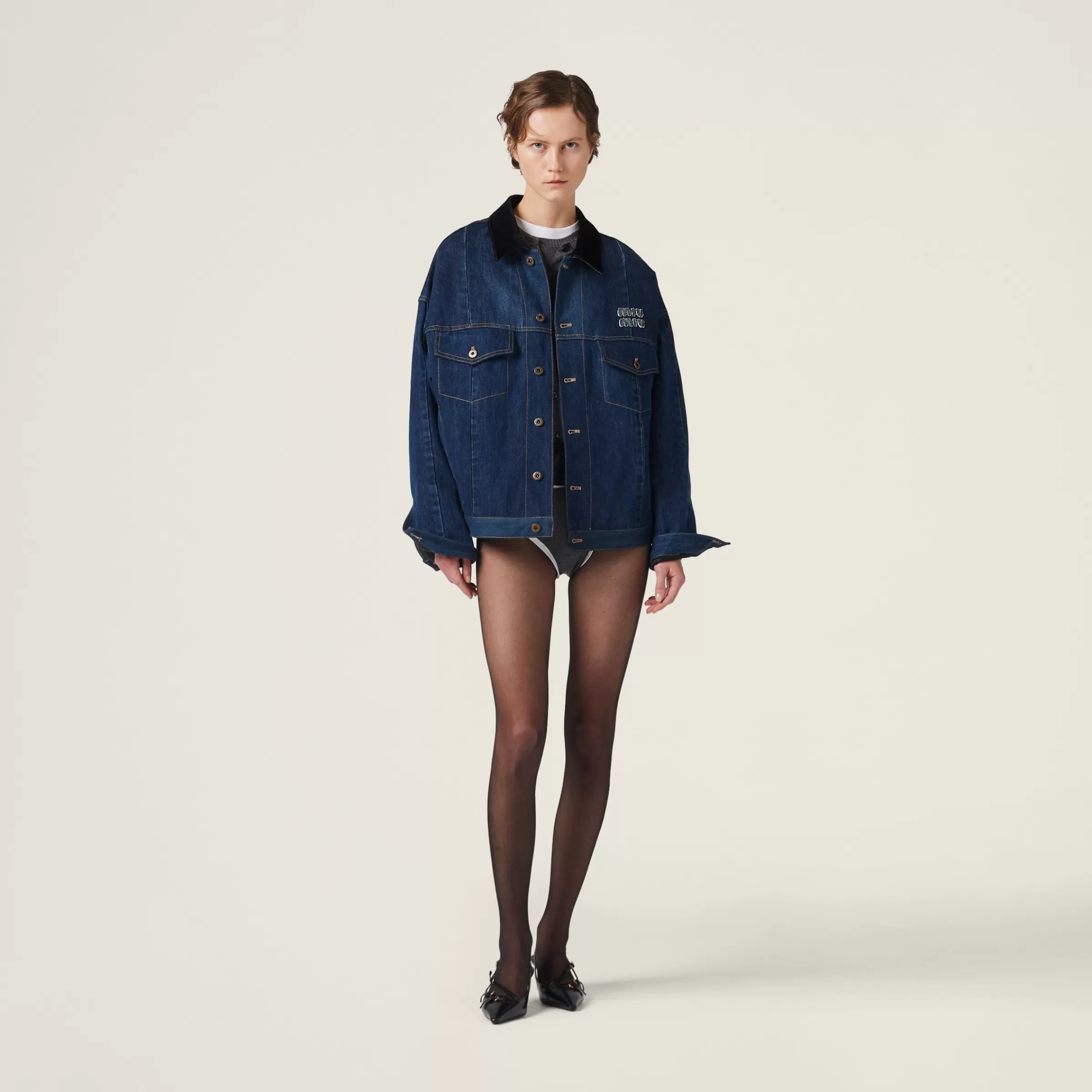 Miu Miu Denim Trucker Jacket |