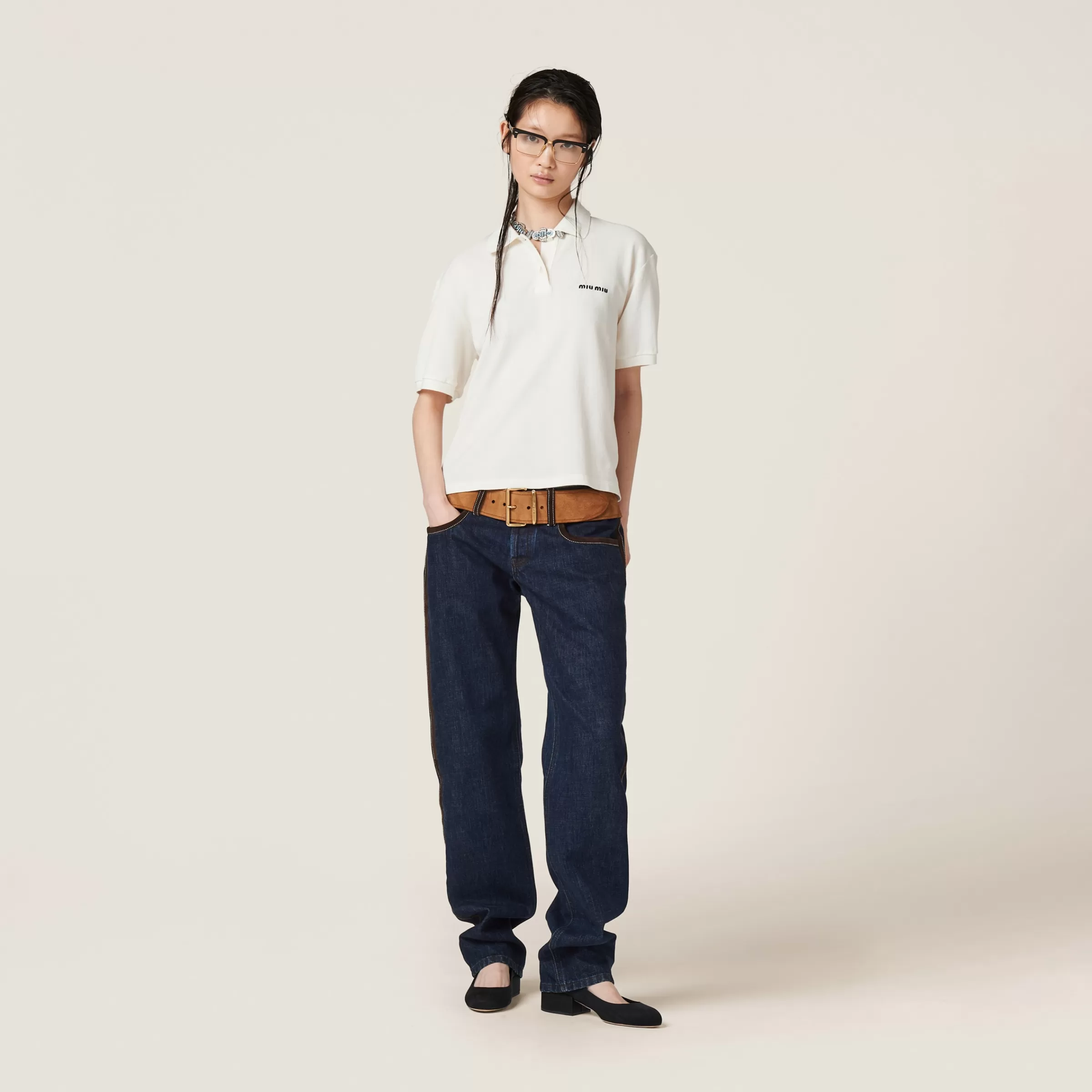 Miu Miu Five-pocket Denim Jeans |