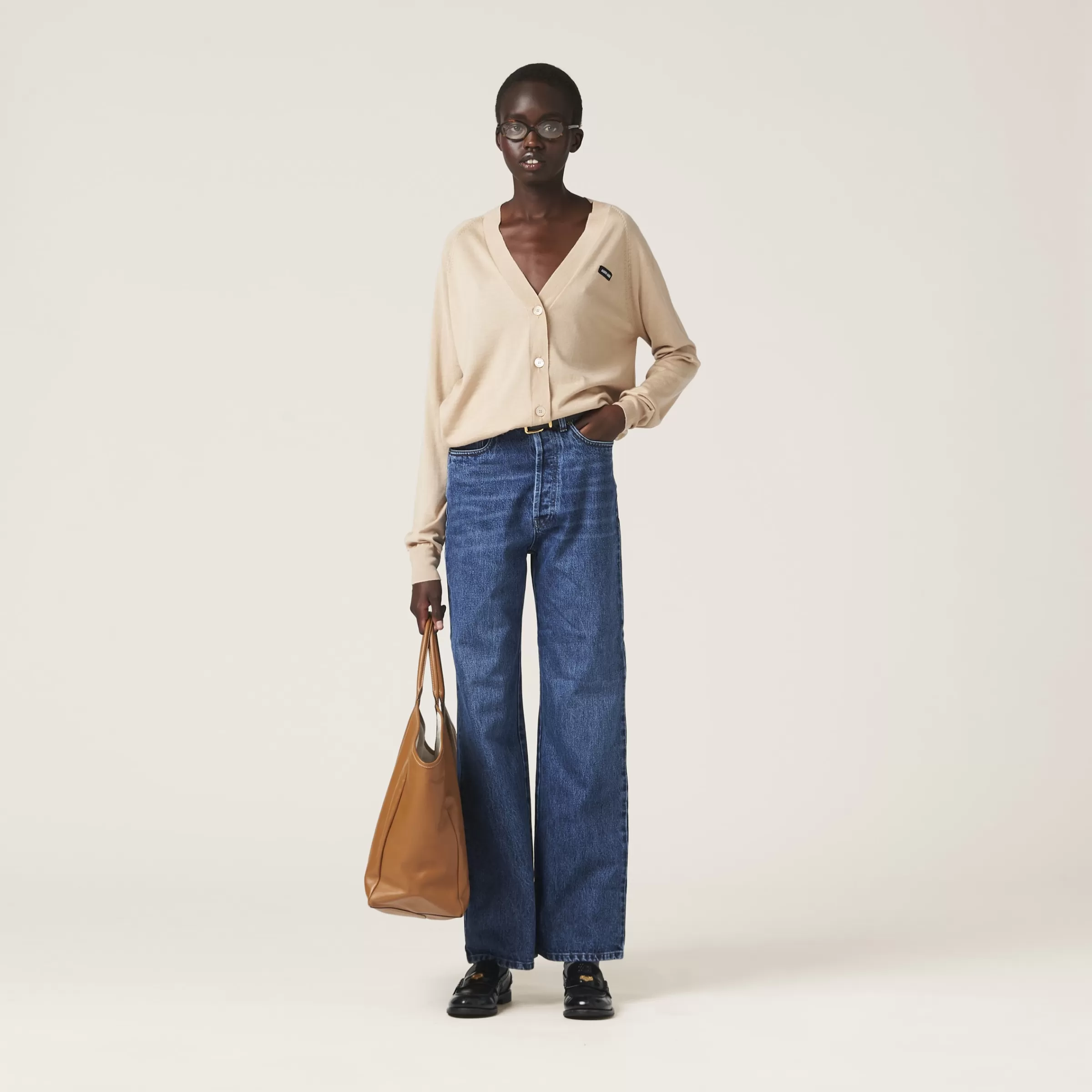 Miu Miu Flared Denim Jeans |