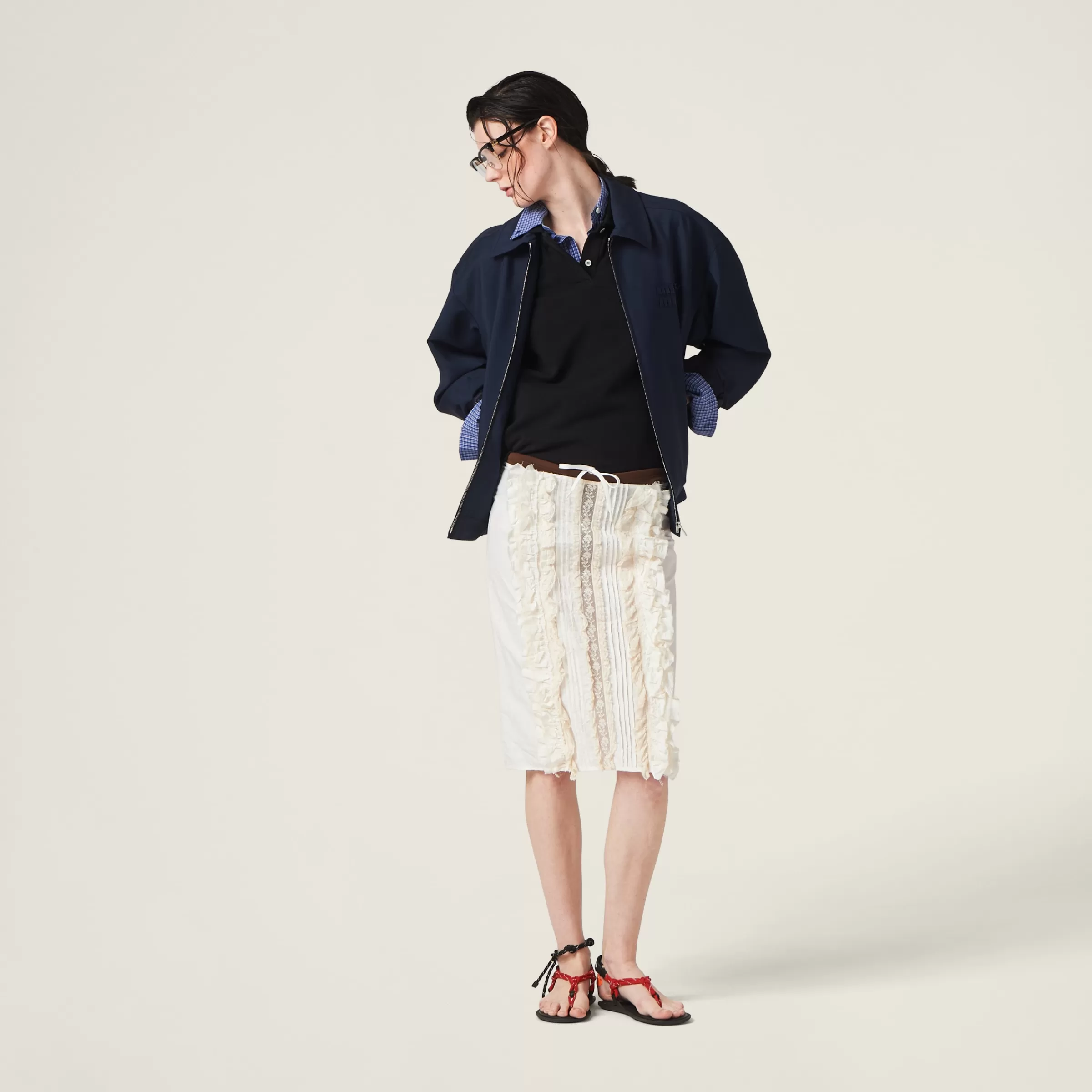 Miu Miu Mohair Blouson Jacket |