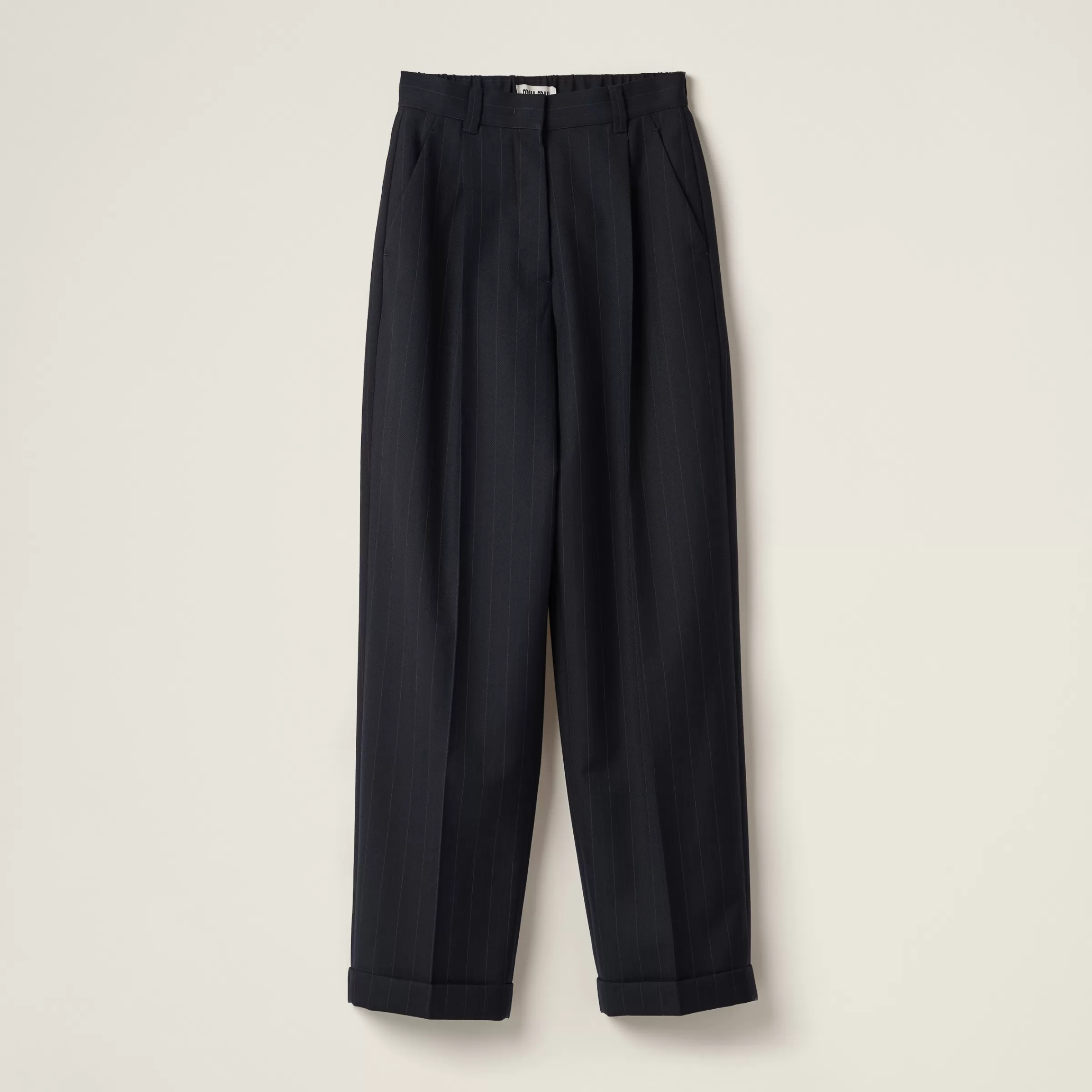 Miu Miu Pinstriped Pants |