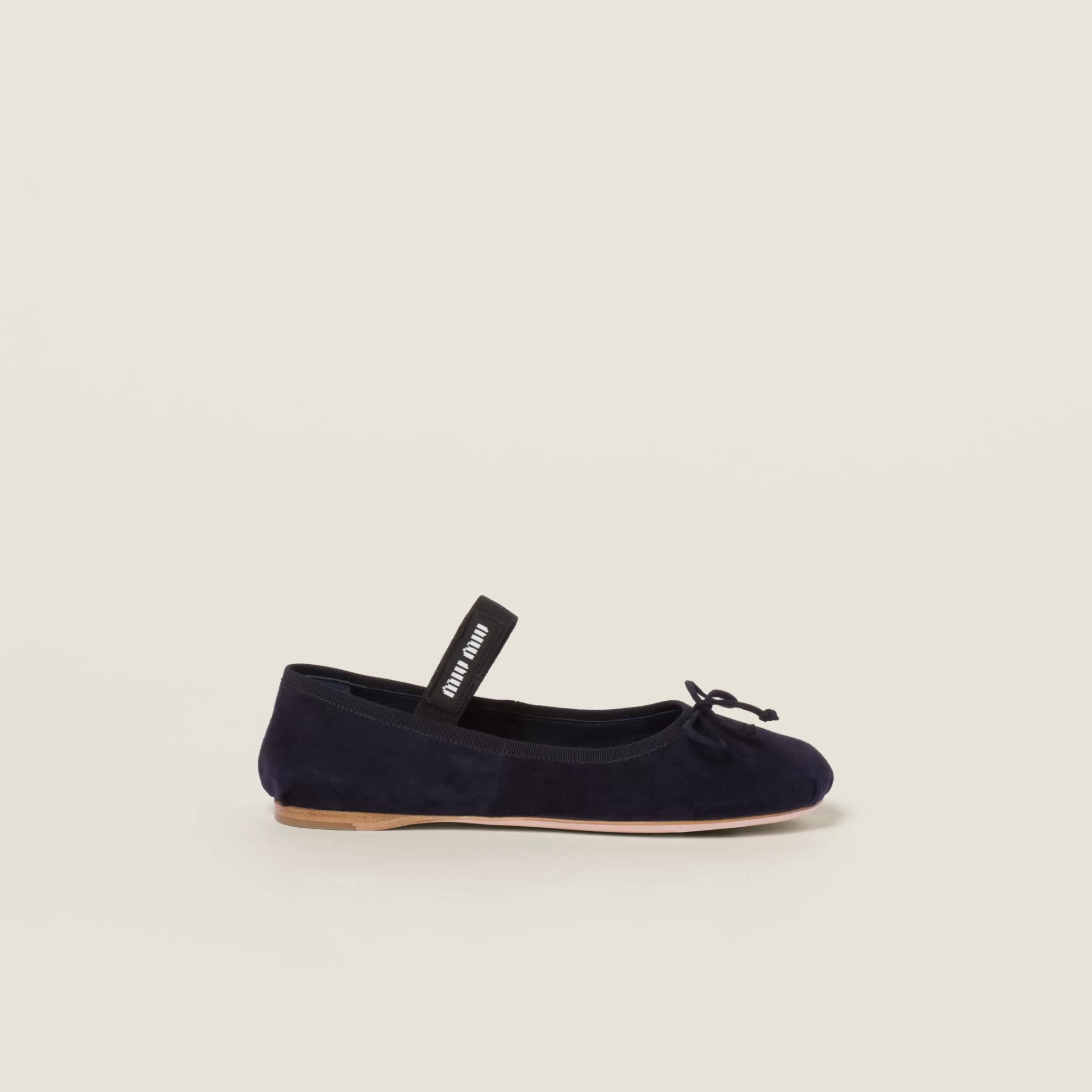 Miu Miu Suede Ballerinas |