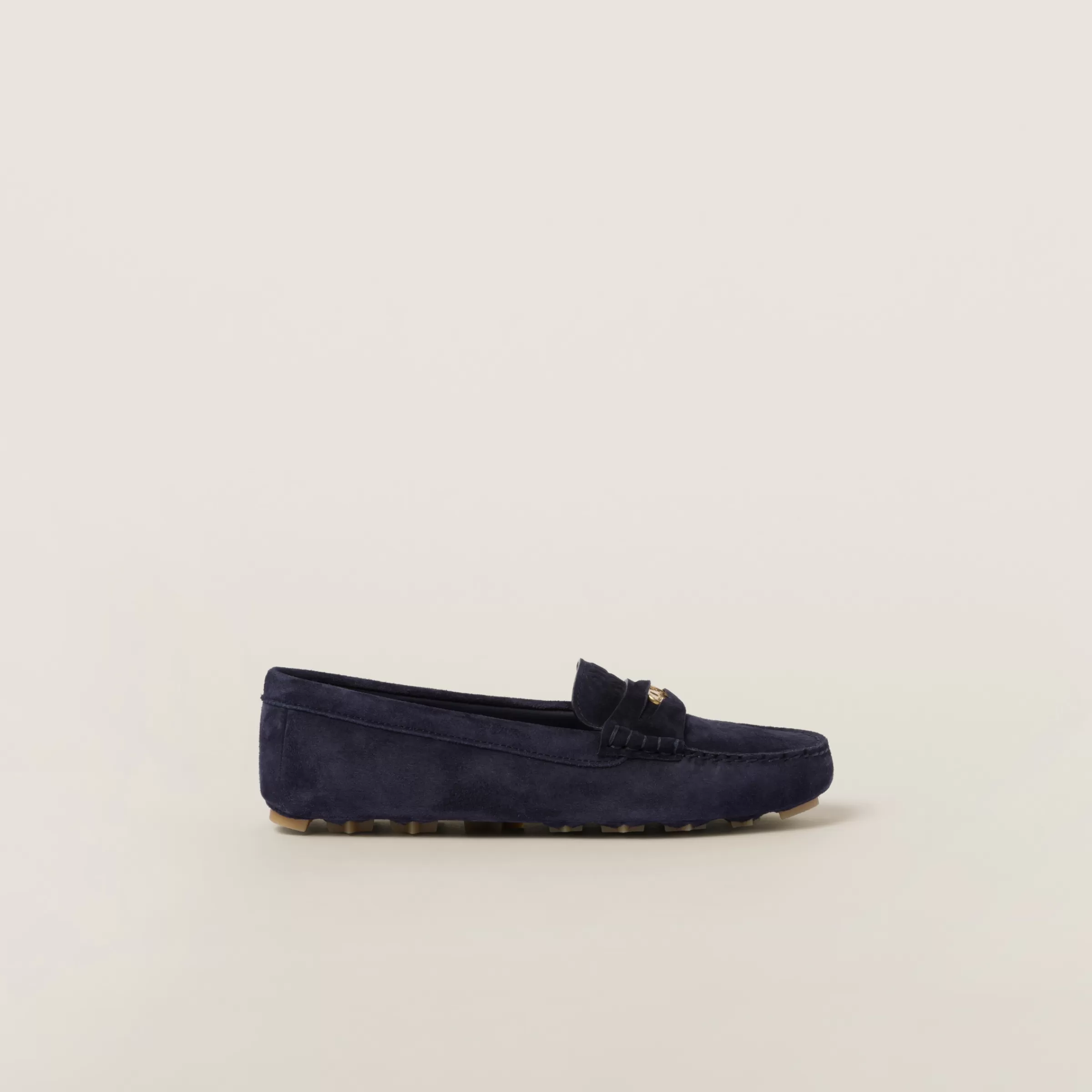 Miu Miu Suede Driving Shoes |