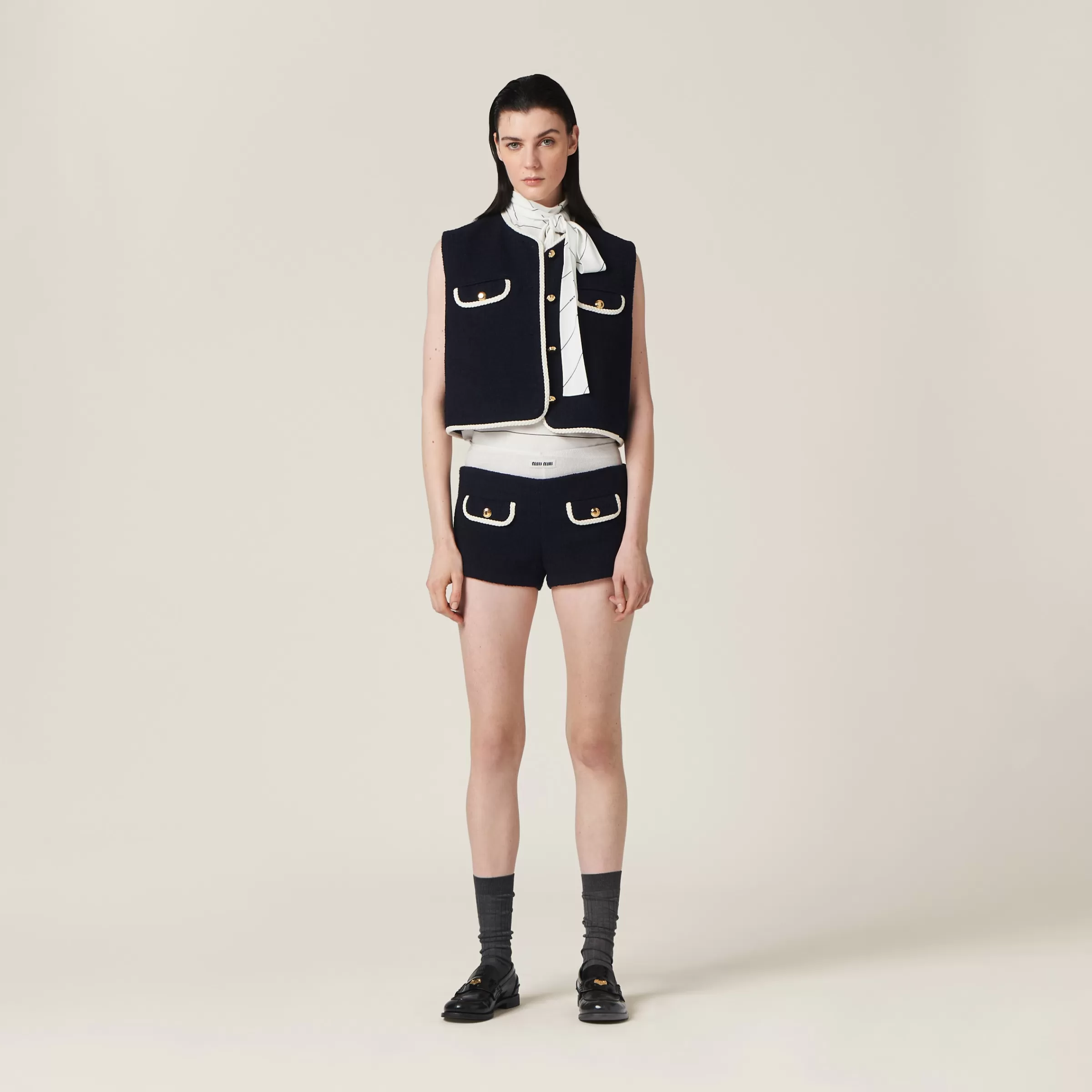 Miu Miu Tweed Shorts |