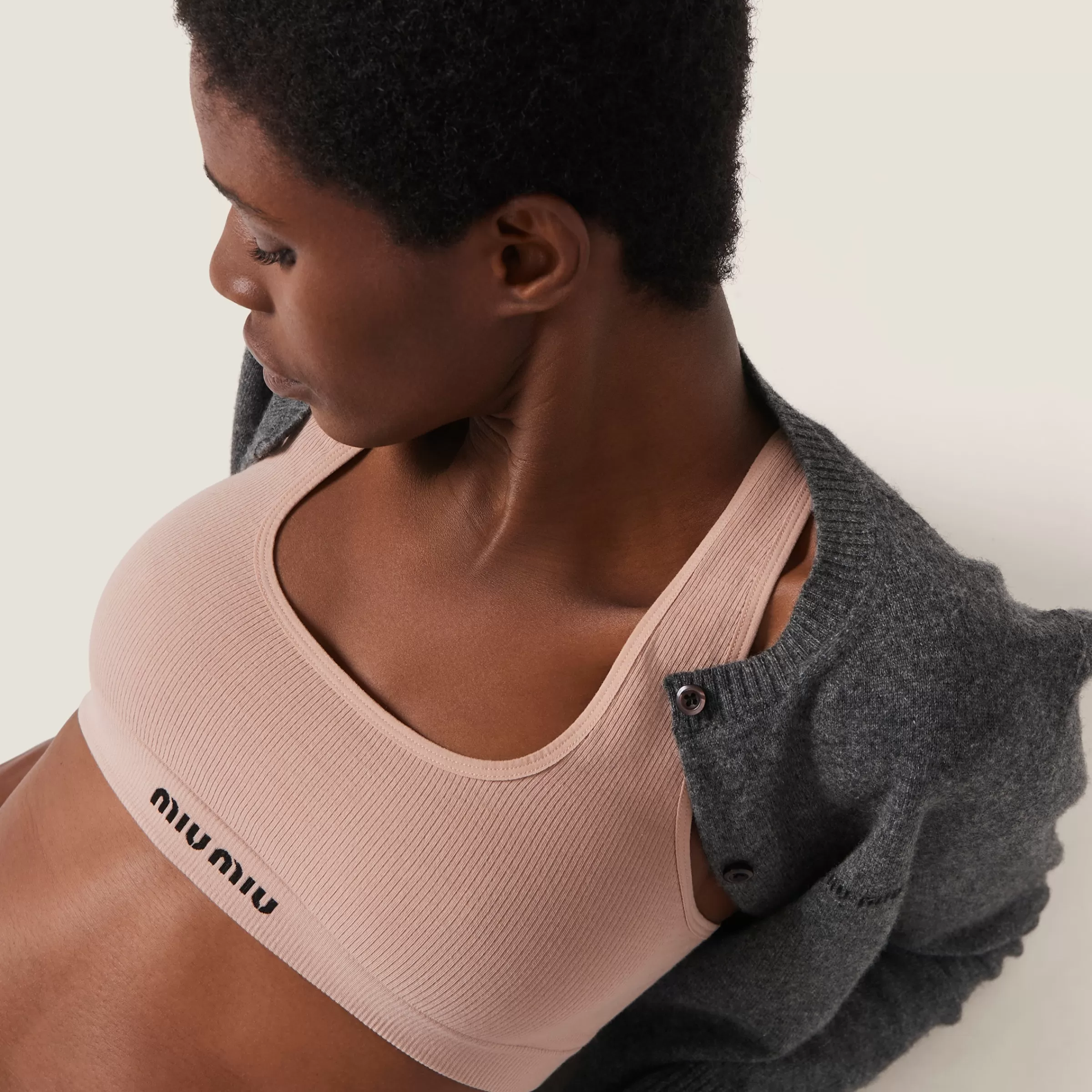 Miu Miu Seamless Racerback Top |