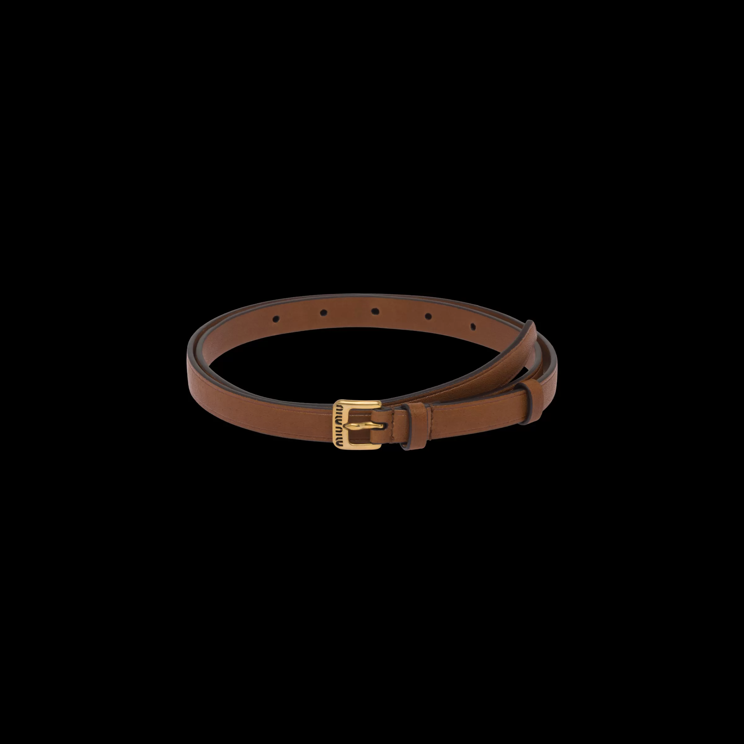 Miu Miu Nappa Leather Belt |