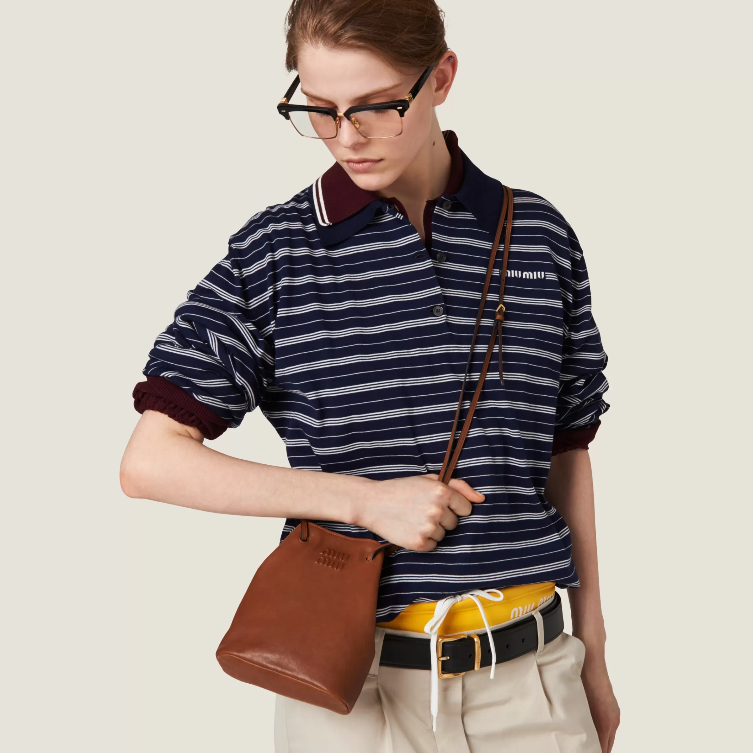 Miu Miu Nappa Leather Mini-bag |