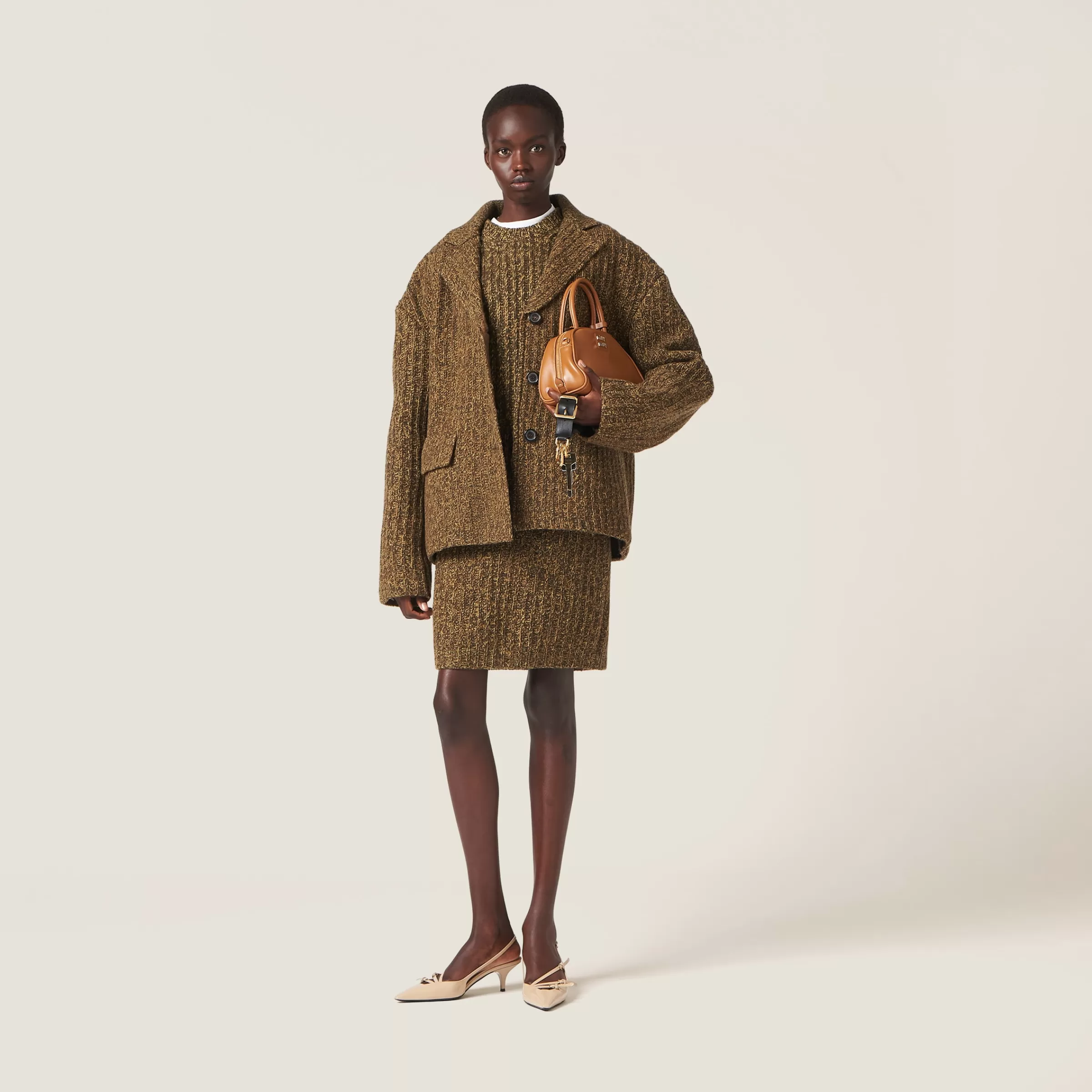 Miu Miu Wool And Cashmere Sweater |