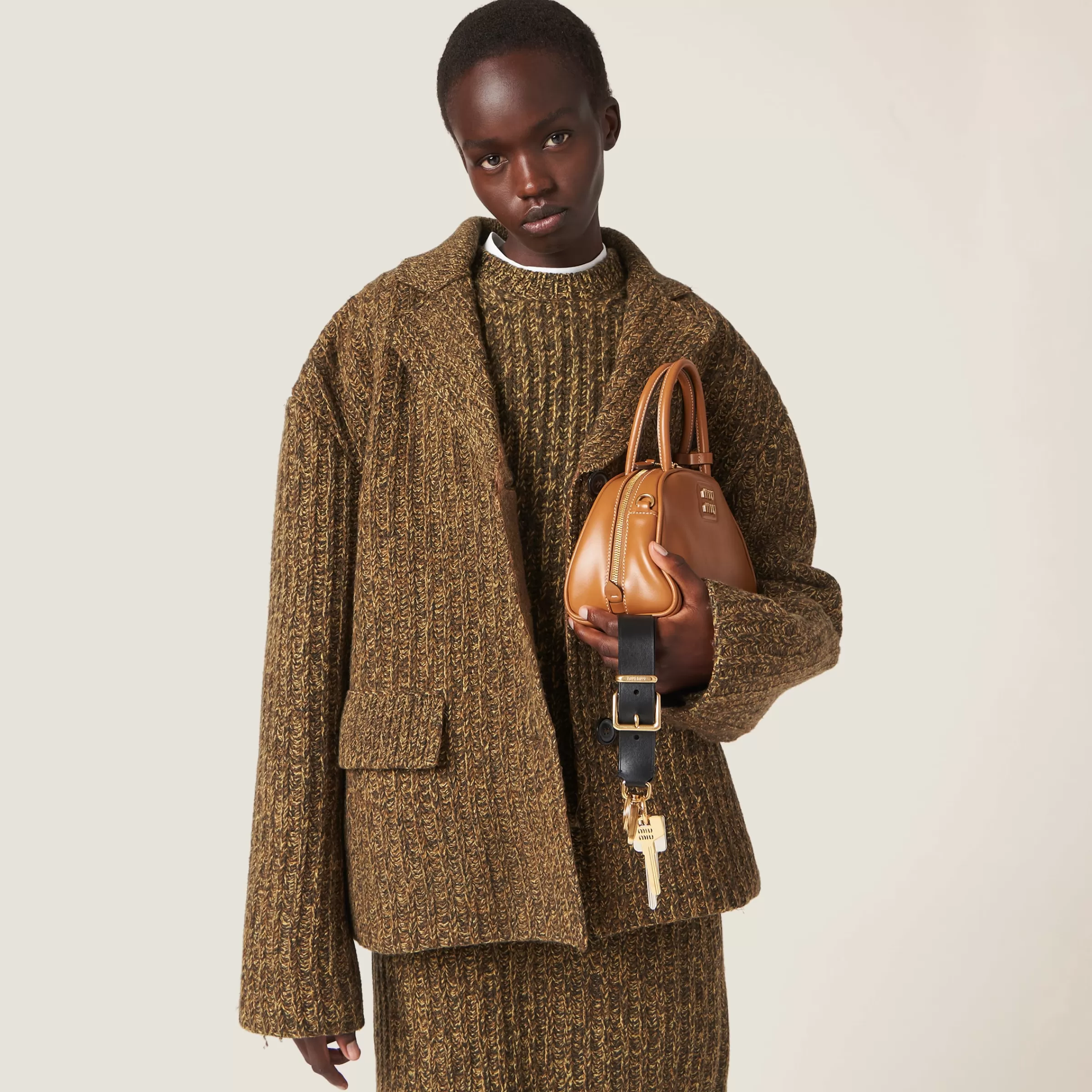 Miu Miu Wool And Cotton Jacket |