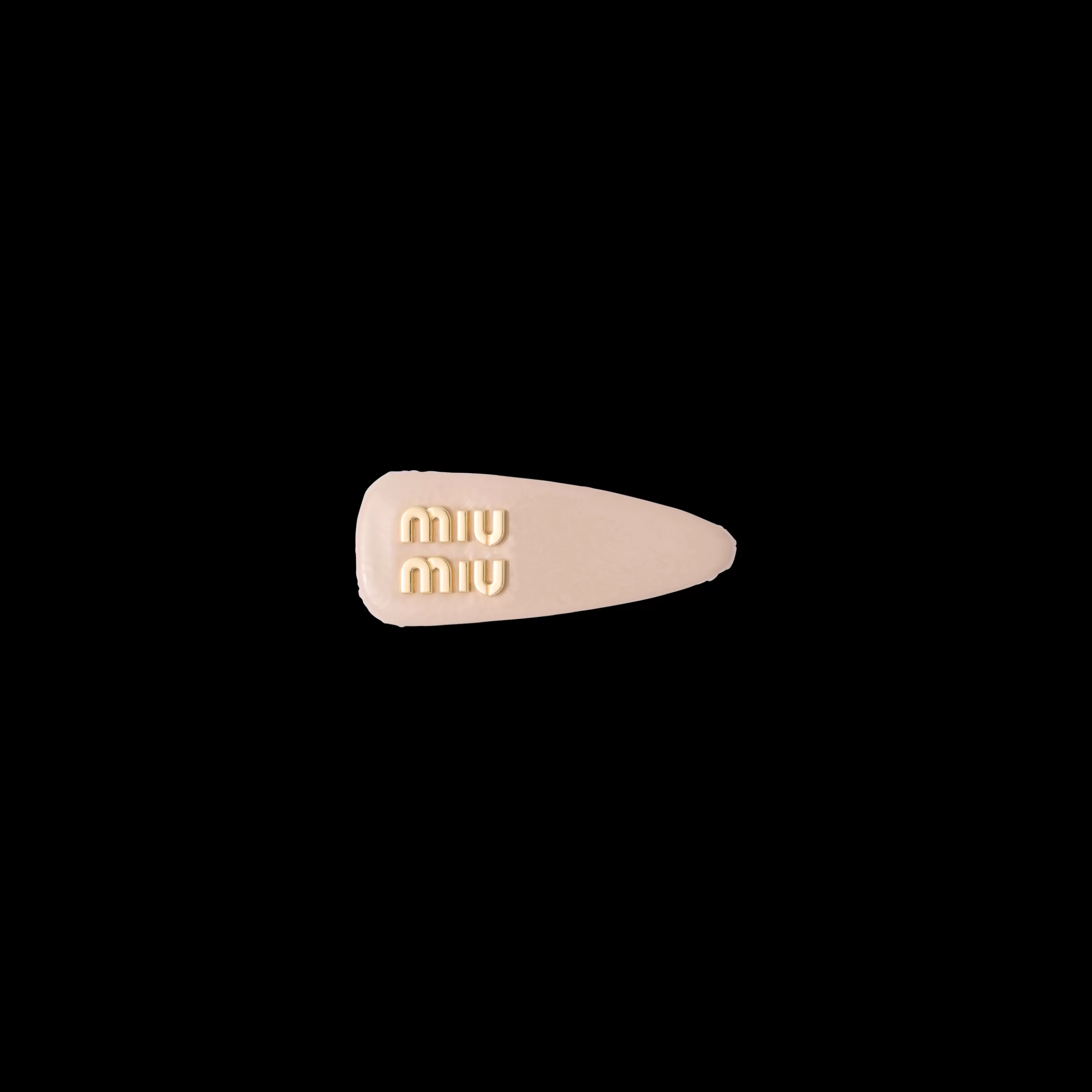 Miu Miu Patent Leather Hair Clip |