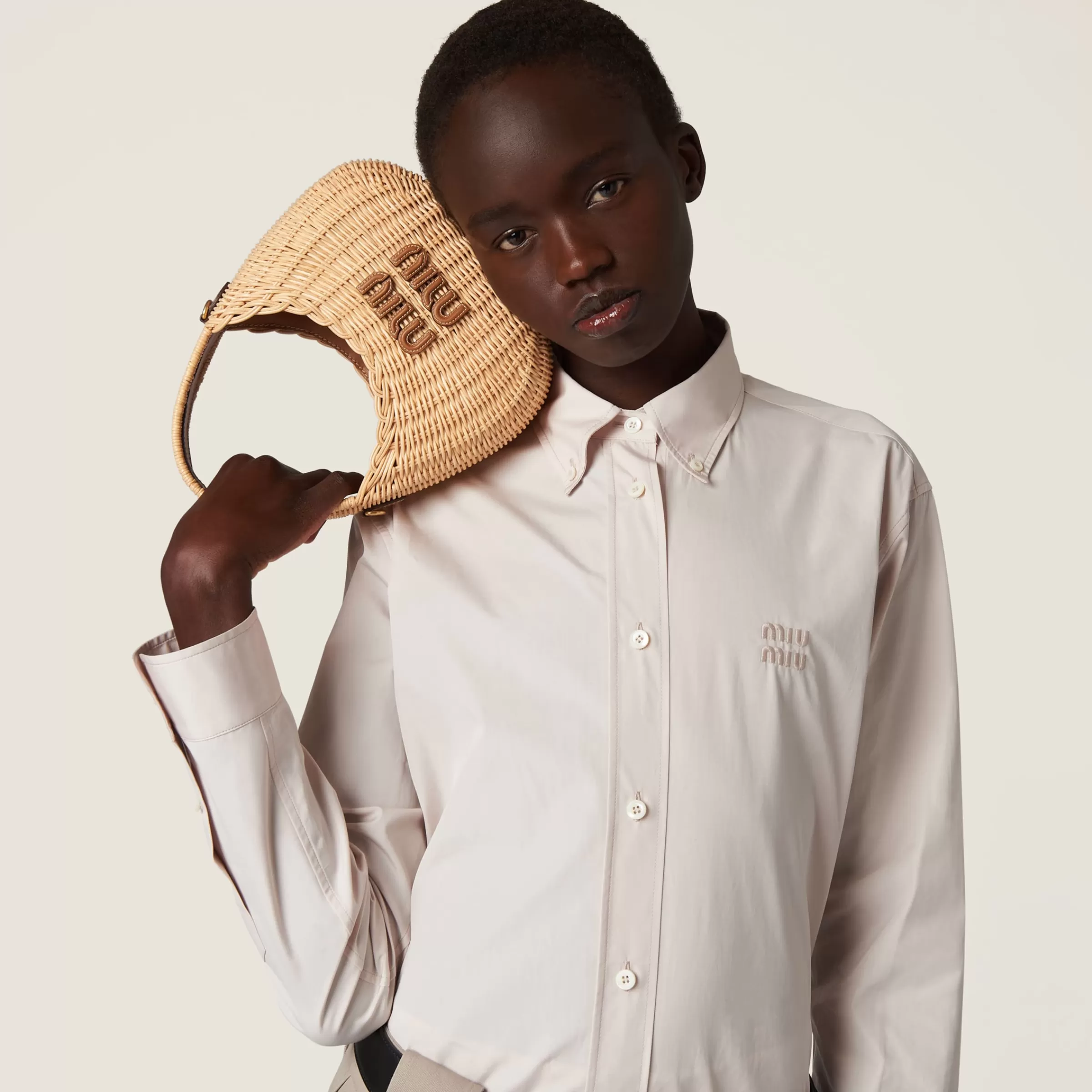 Miu Miu Poplin Shirt |