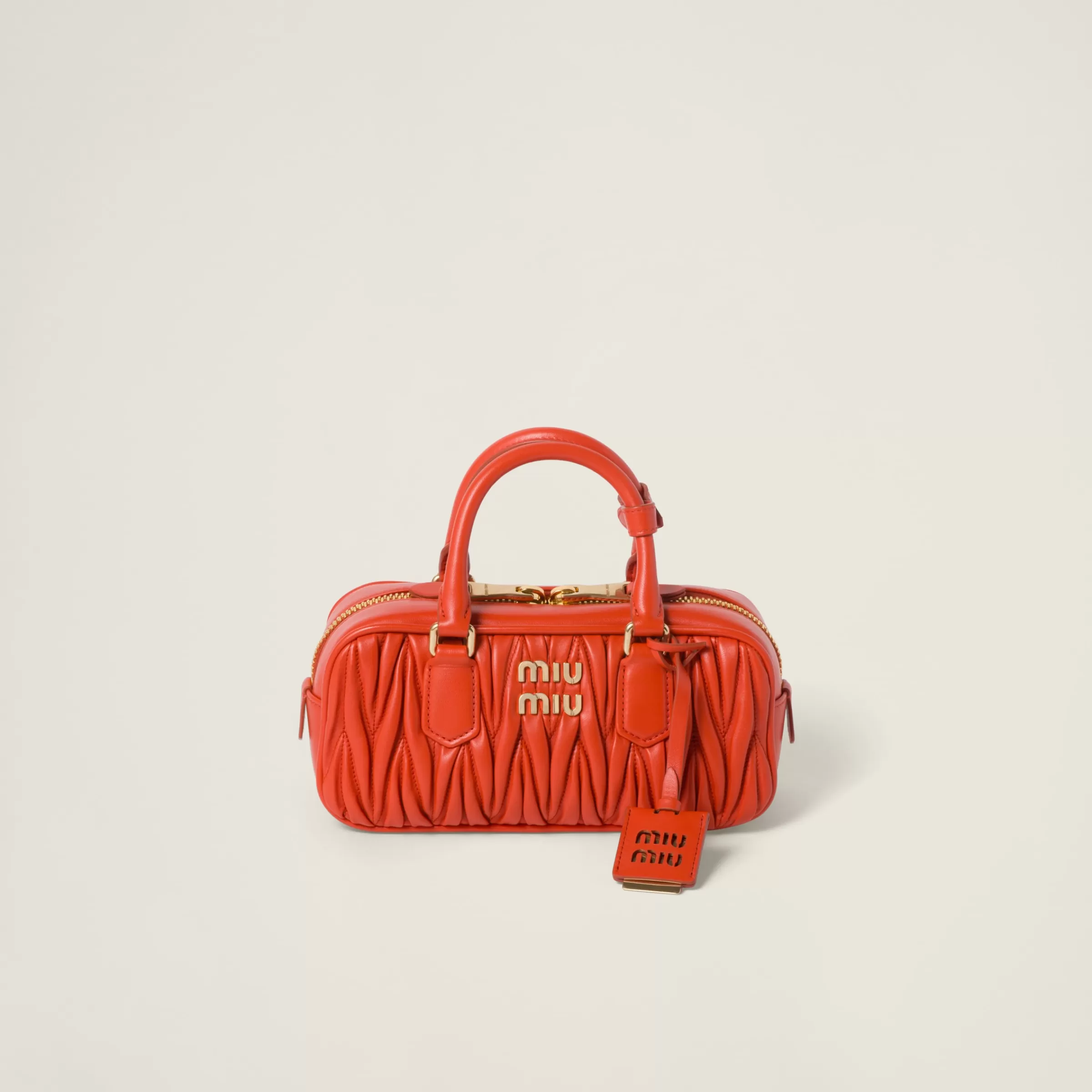 Miu Miu Arcadie Matelassé Nappa Leather Bag |
