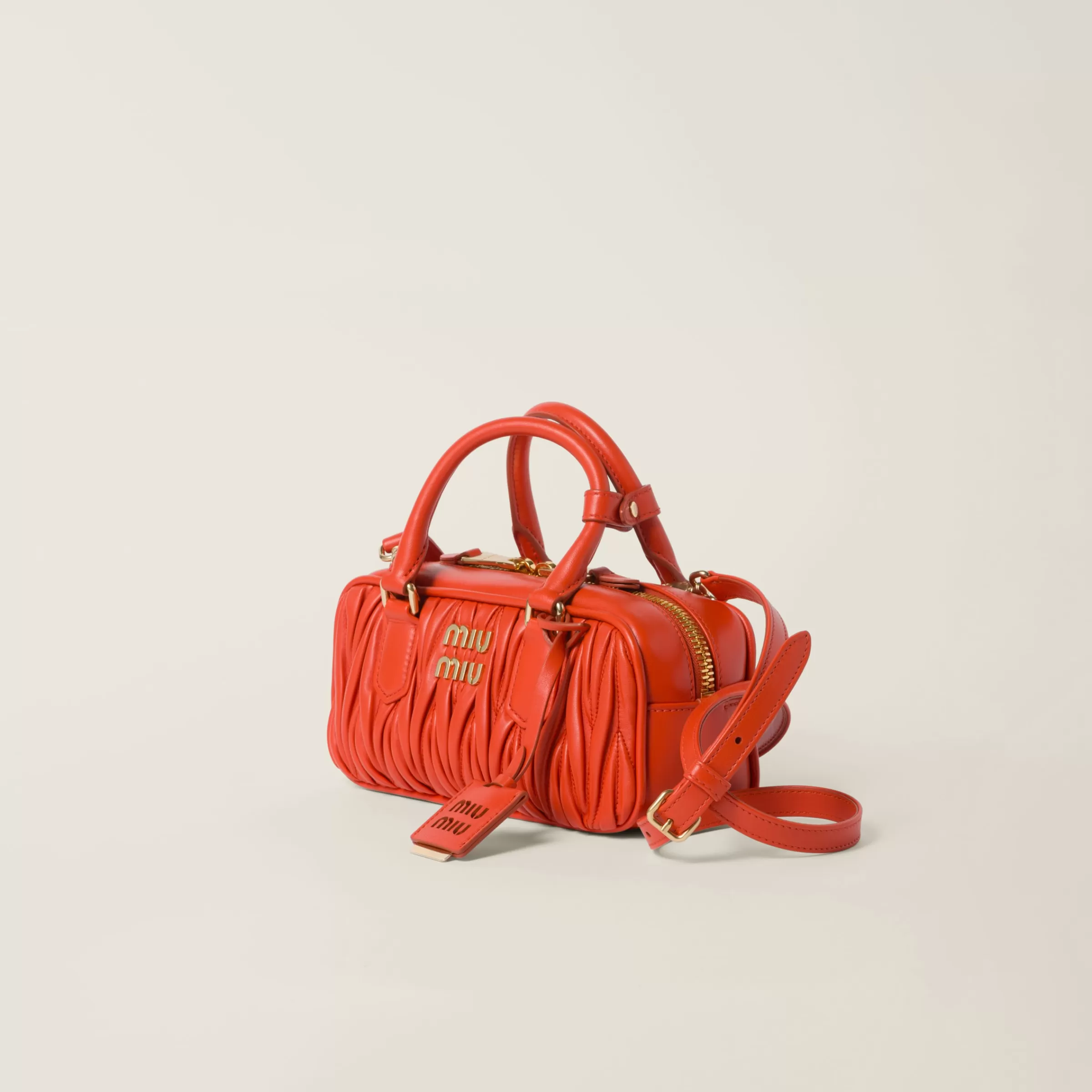 Miu Miu Arcadie Matelassé Nappa Leather Bag |