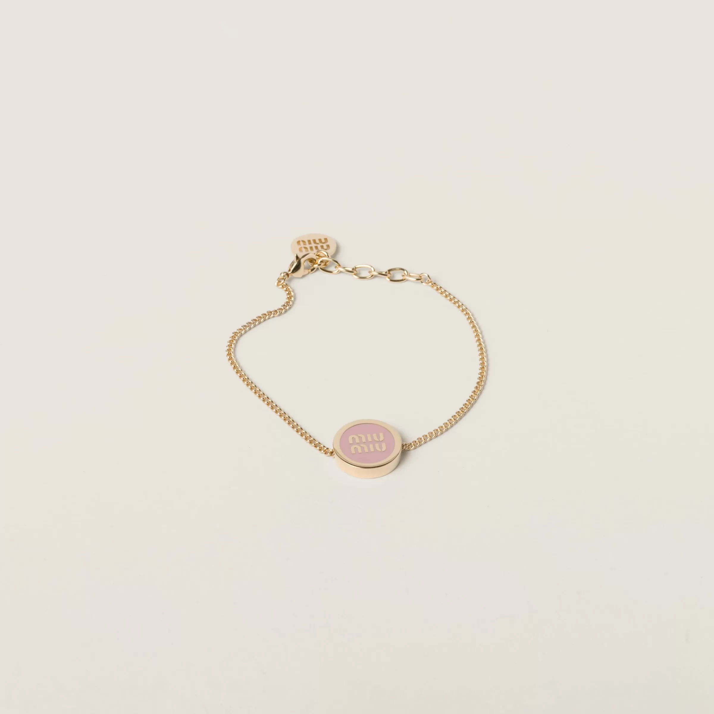 Miu Miu Enameled Metal Bracelet |