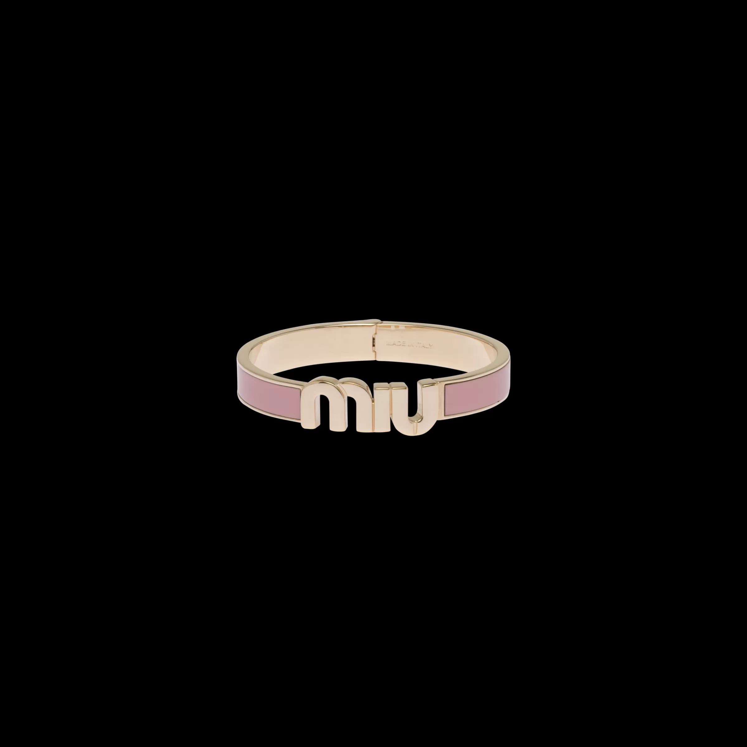 Miu Miu Enameled Metal Bracelet |