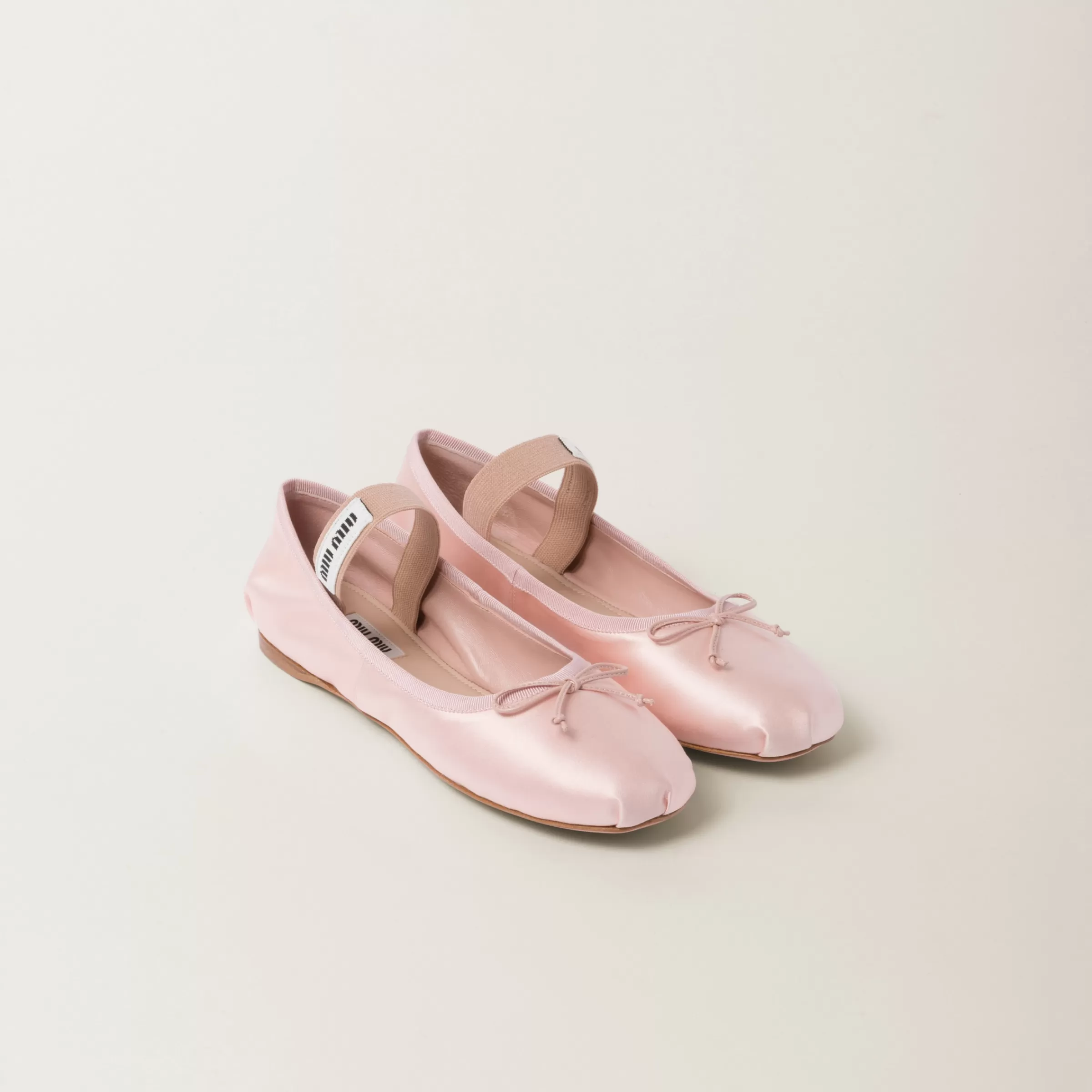 Miu Miu Satin Ballerinas |