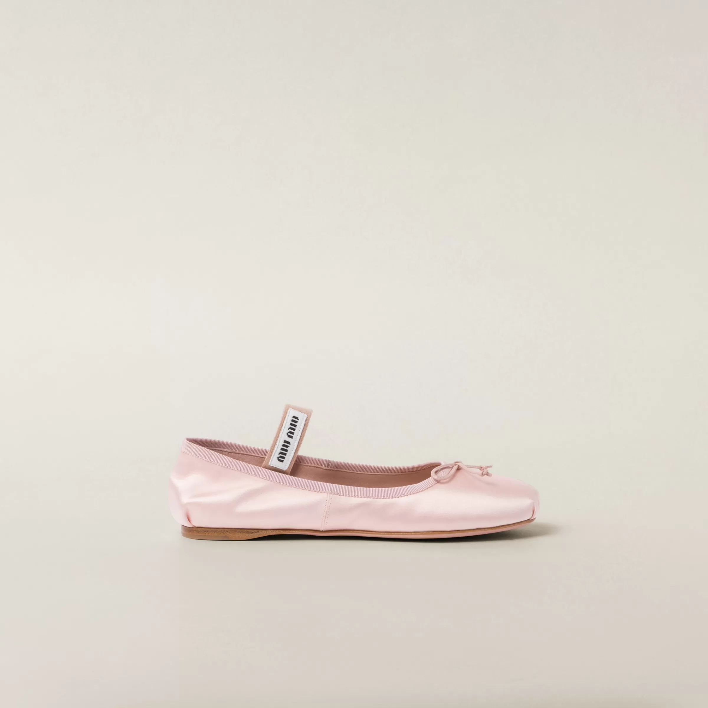 Miu Miu Satin Ballerinas |