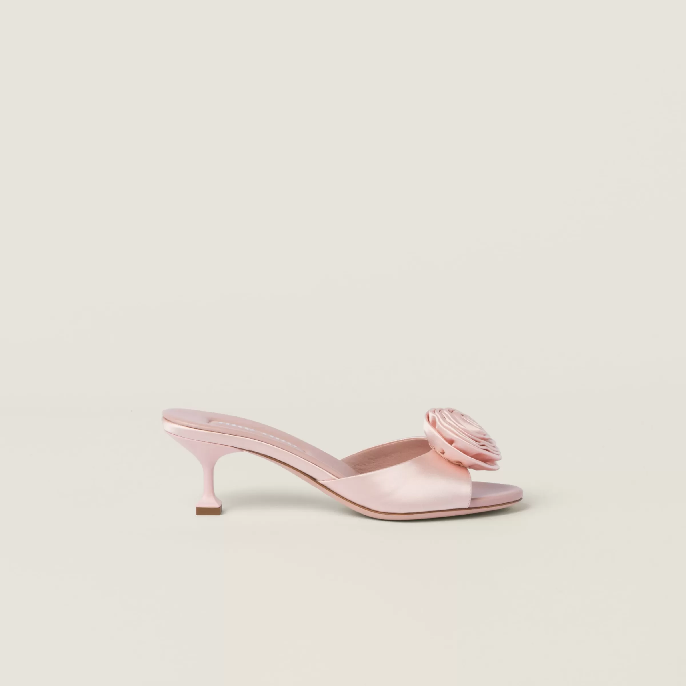 Miu Miu Satin Slides |