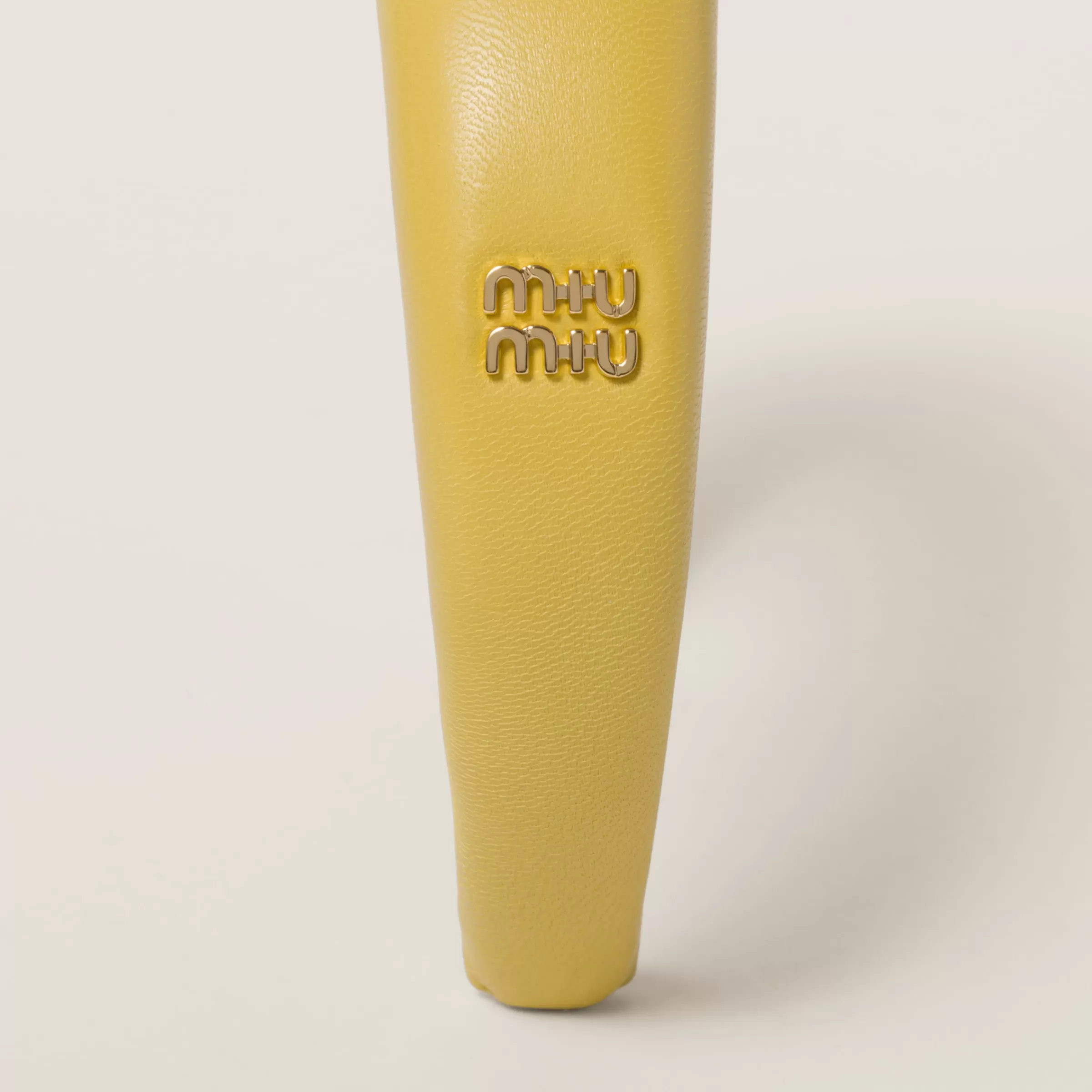 Miu Miu Nappa Leather Headband |
