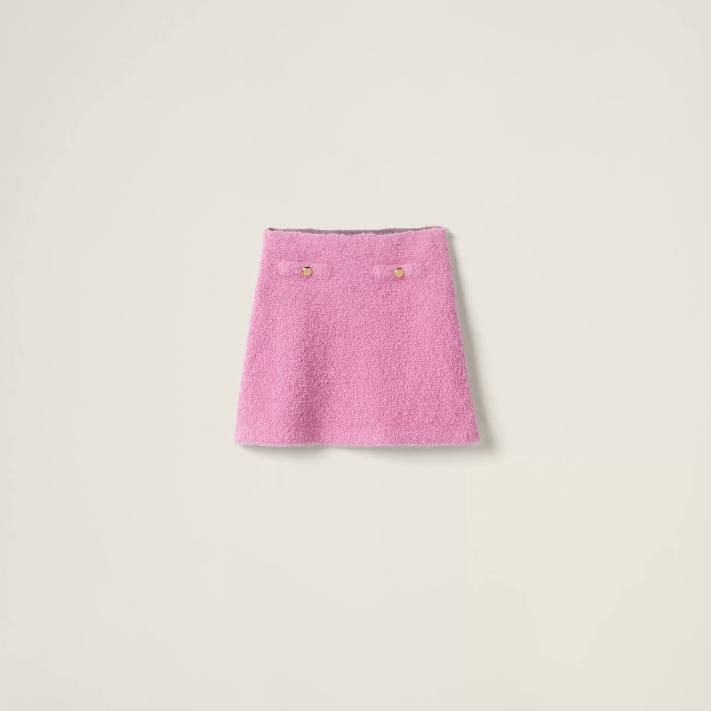 Miu Miu Cashmere And Silk Skirt |