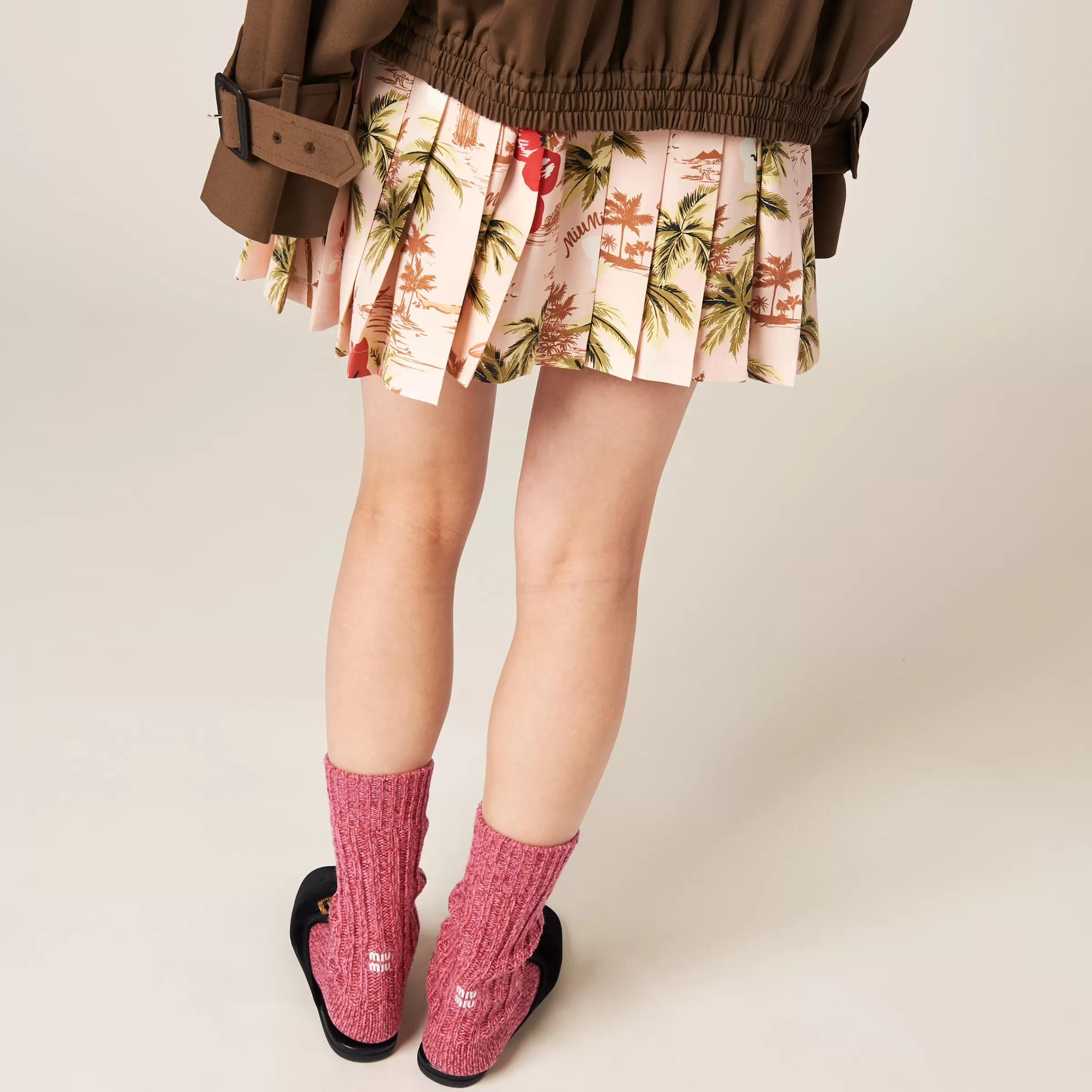 Miu Miu Wool And Cashmere Socks |