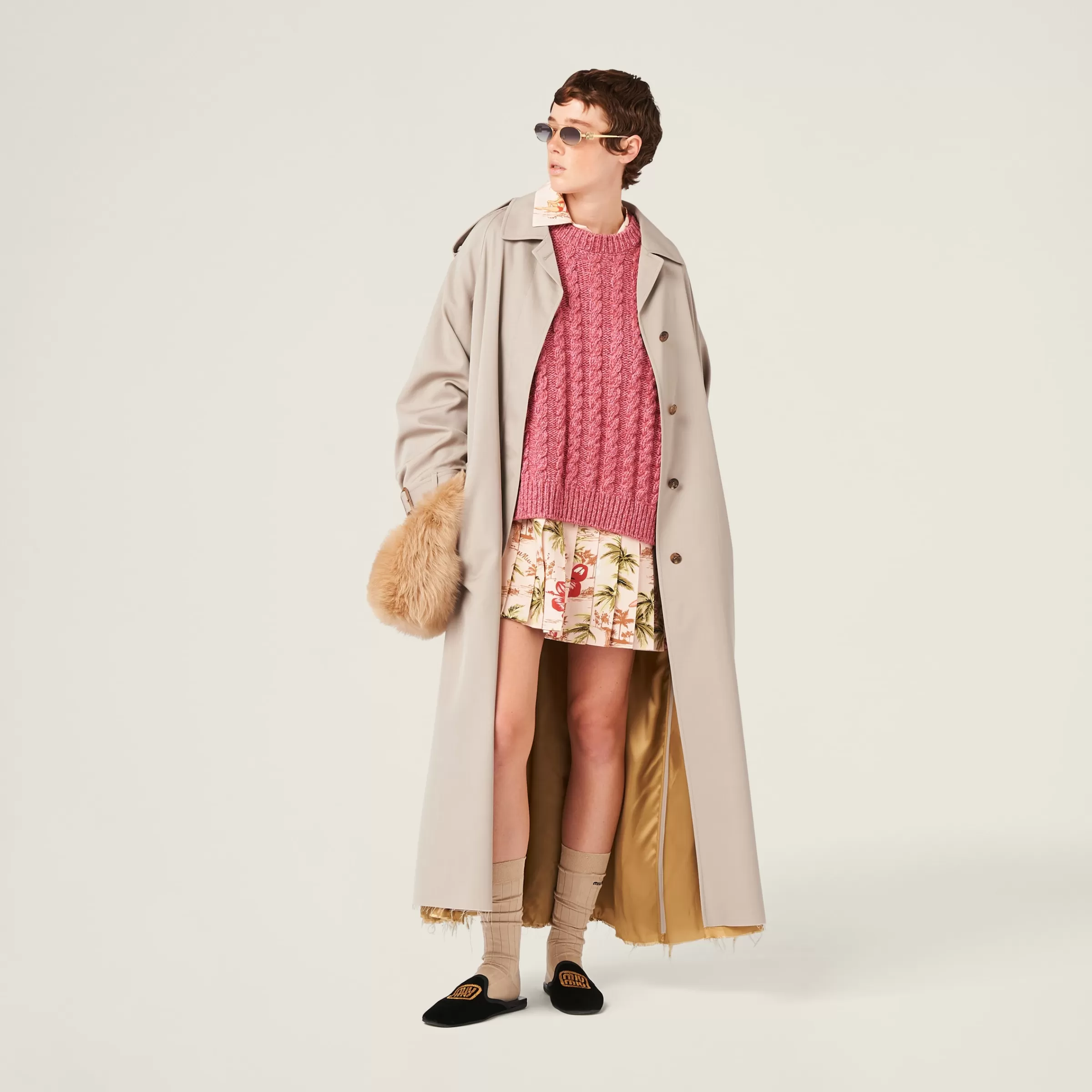 Miu Miu Wool And Cashmere Sweater |