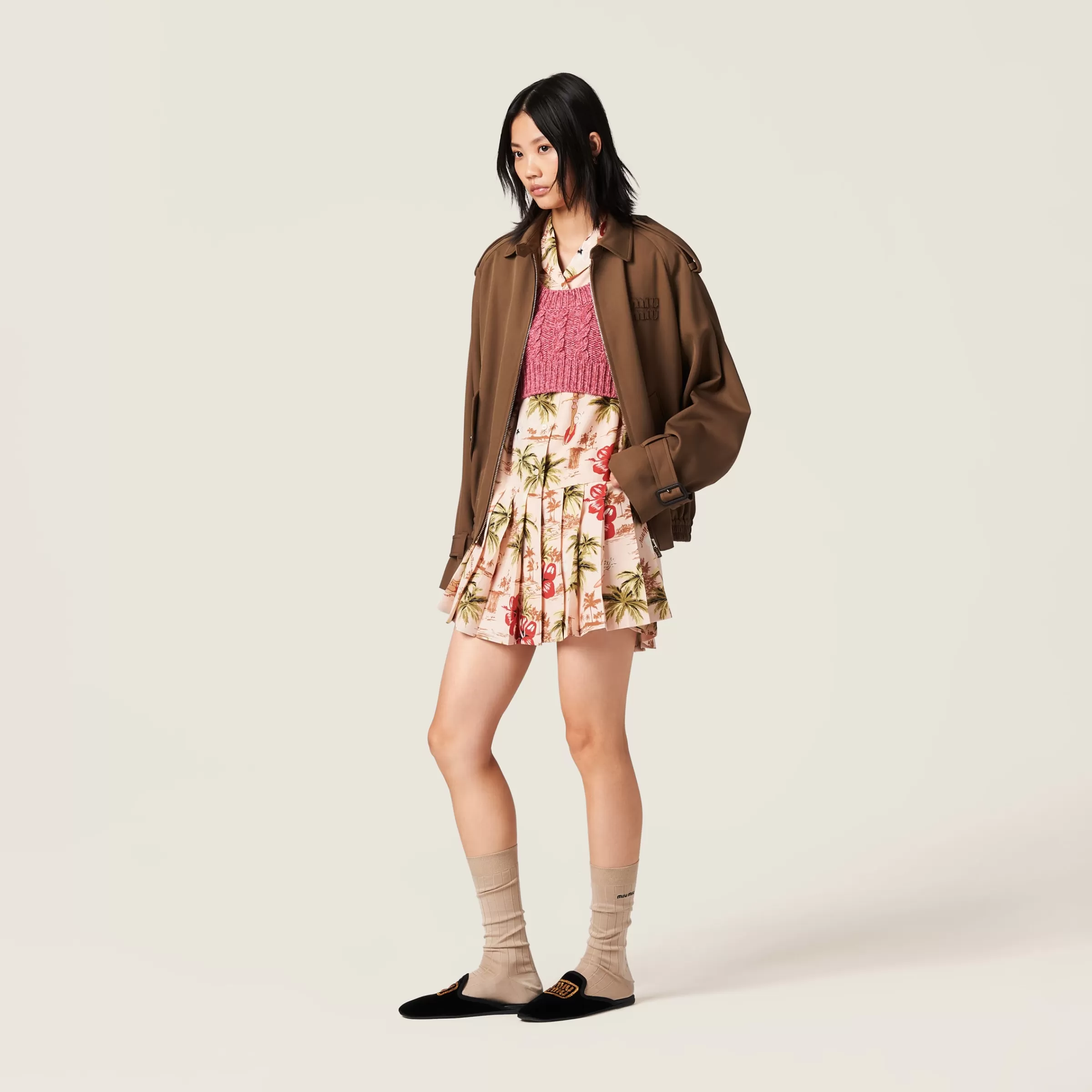 Miu Miu Wool And Cashmere Top |