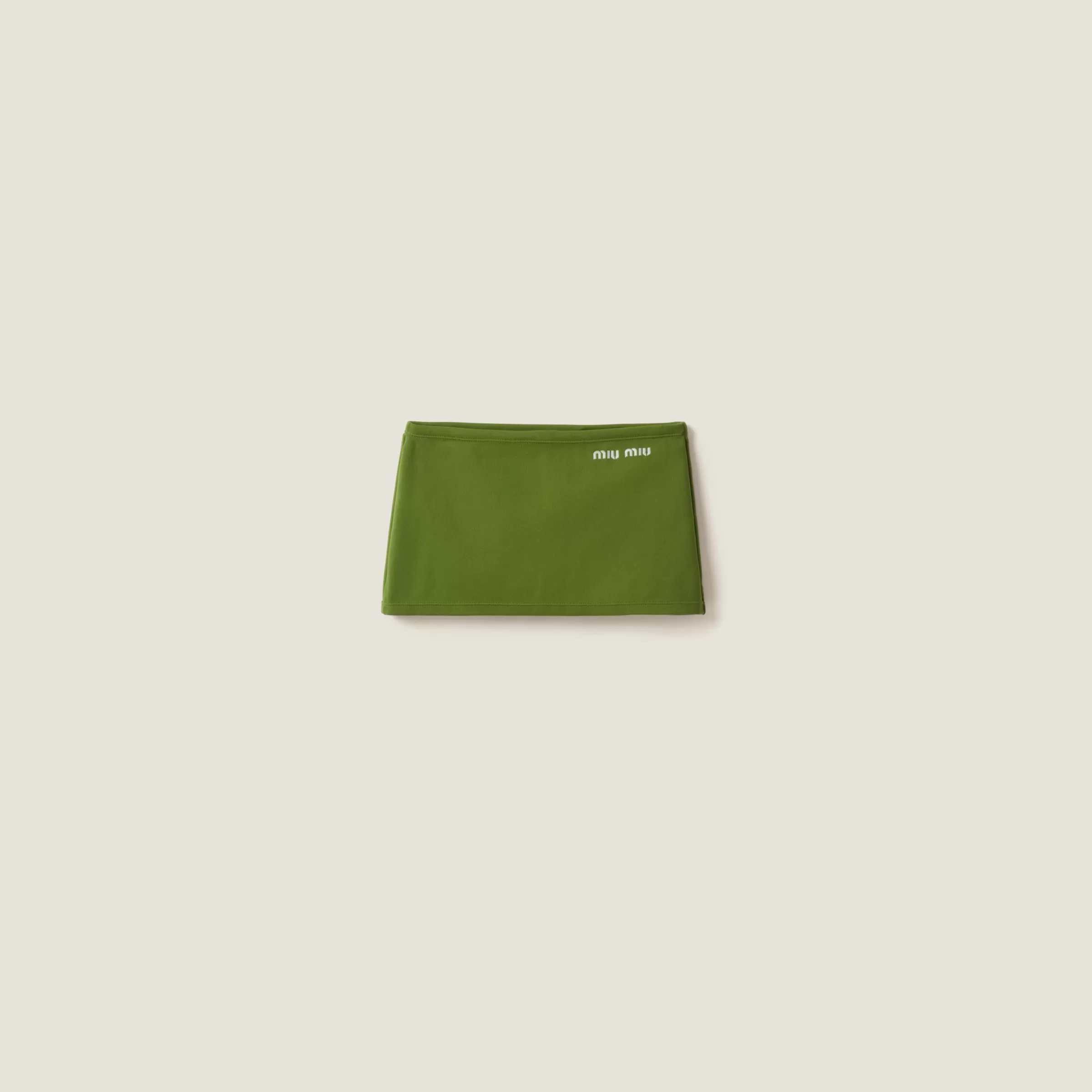 Miu Miu Nylon Miniskirt |