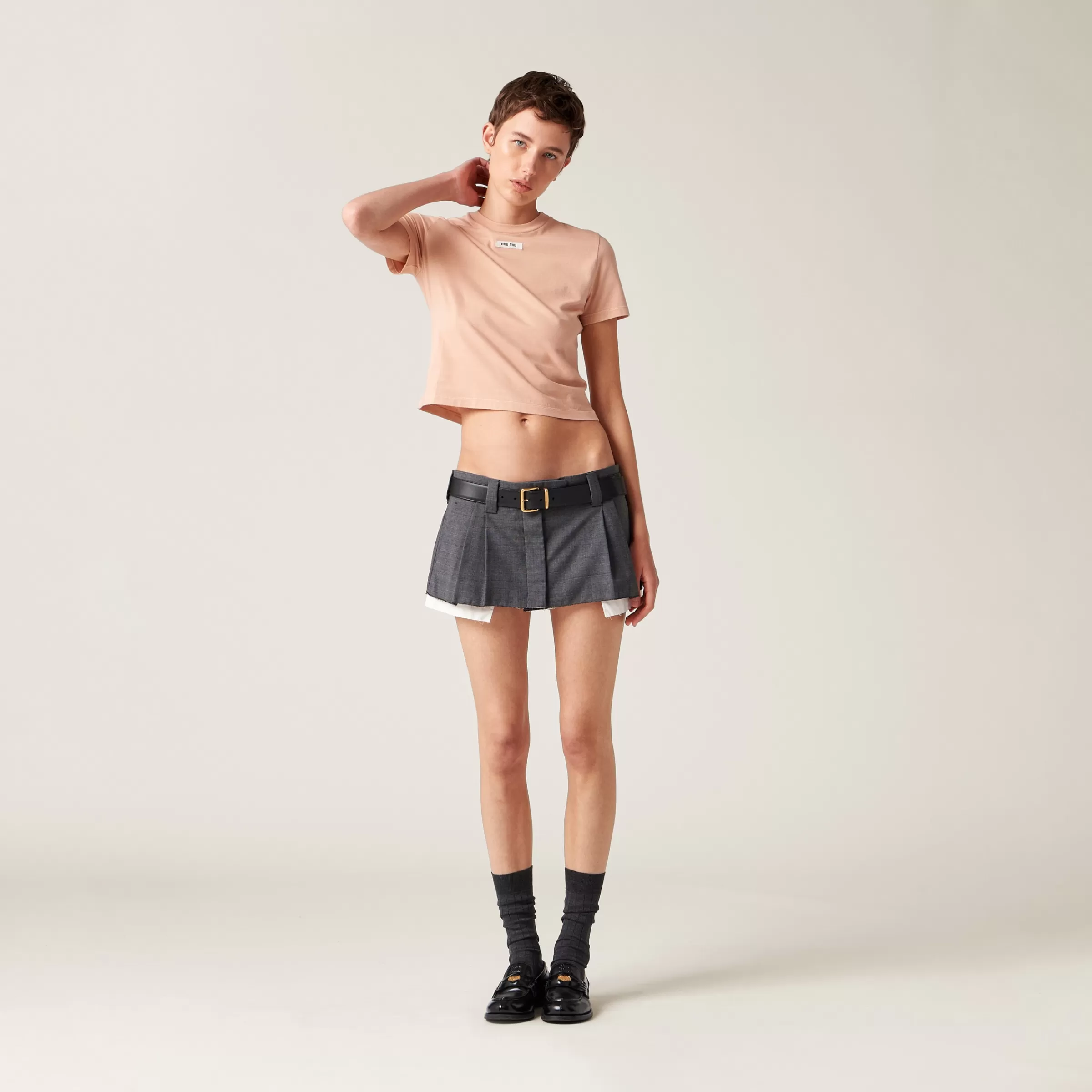 Miu Miu Cotton T-shirt |