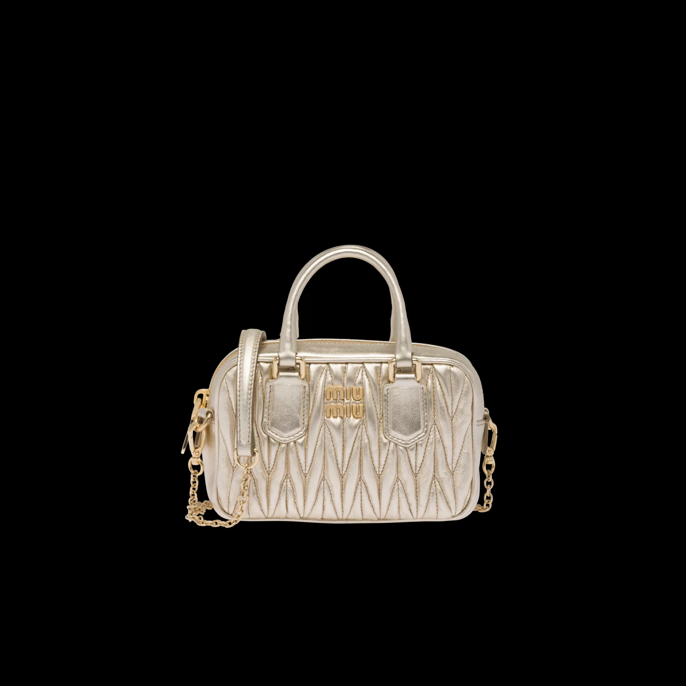 Miu Miu Arcadie Matelassé Nappa Leather Mini-bag |