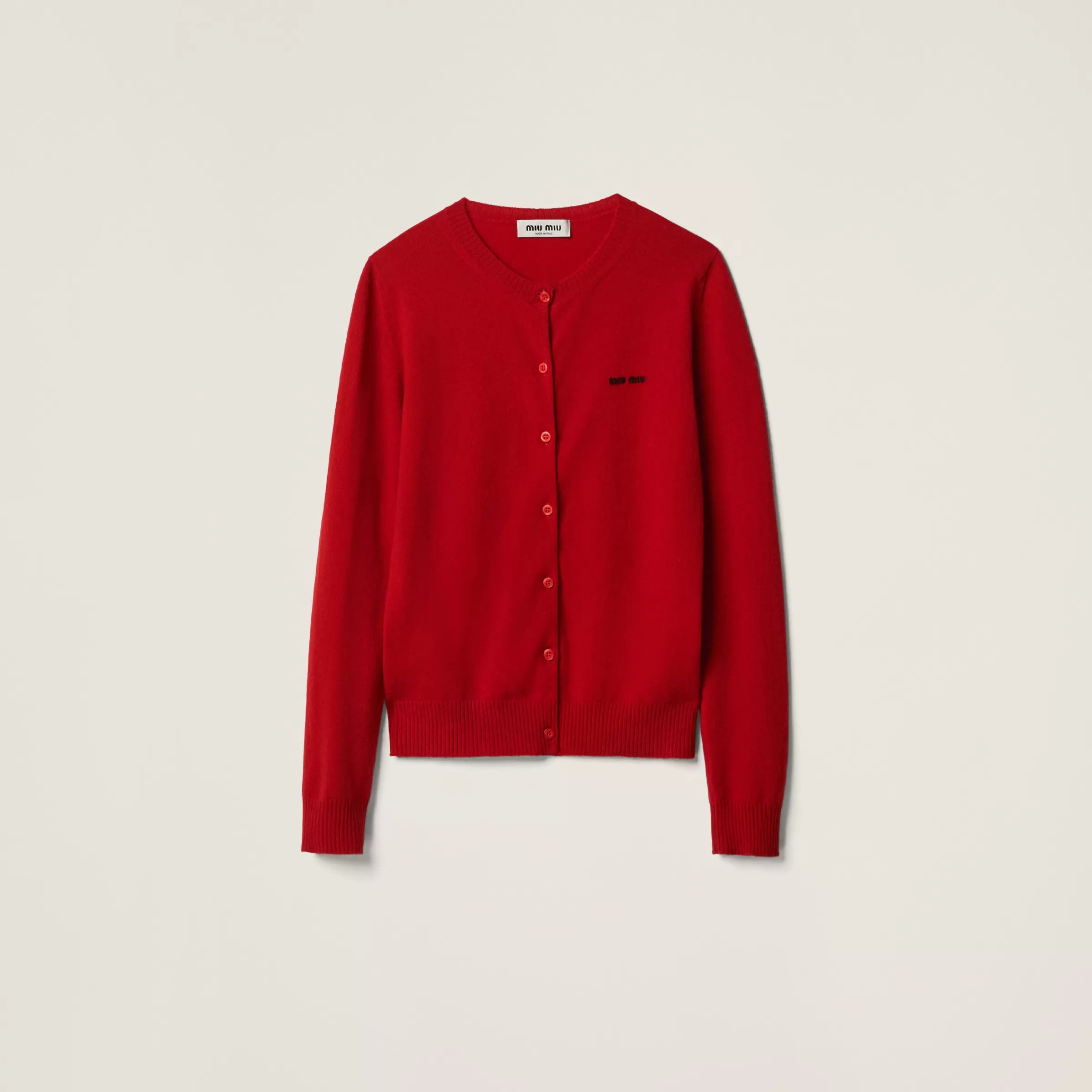 Miu Miu Cashmere Knit Cardigan |