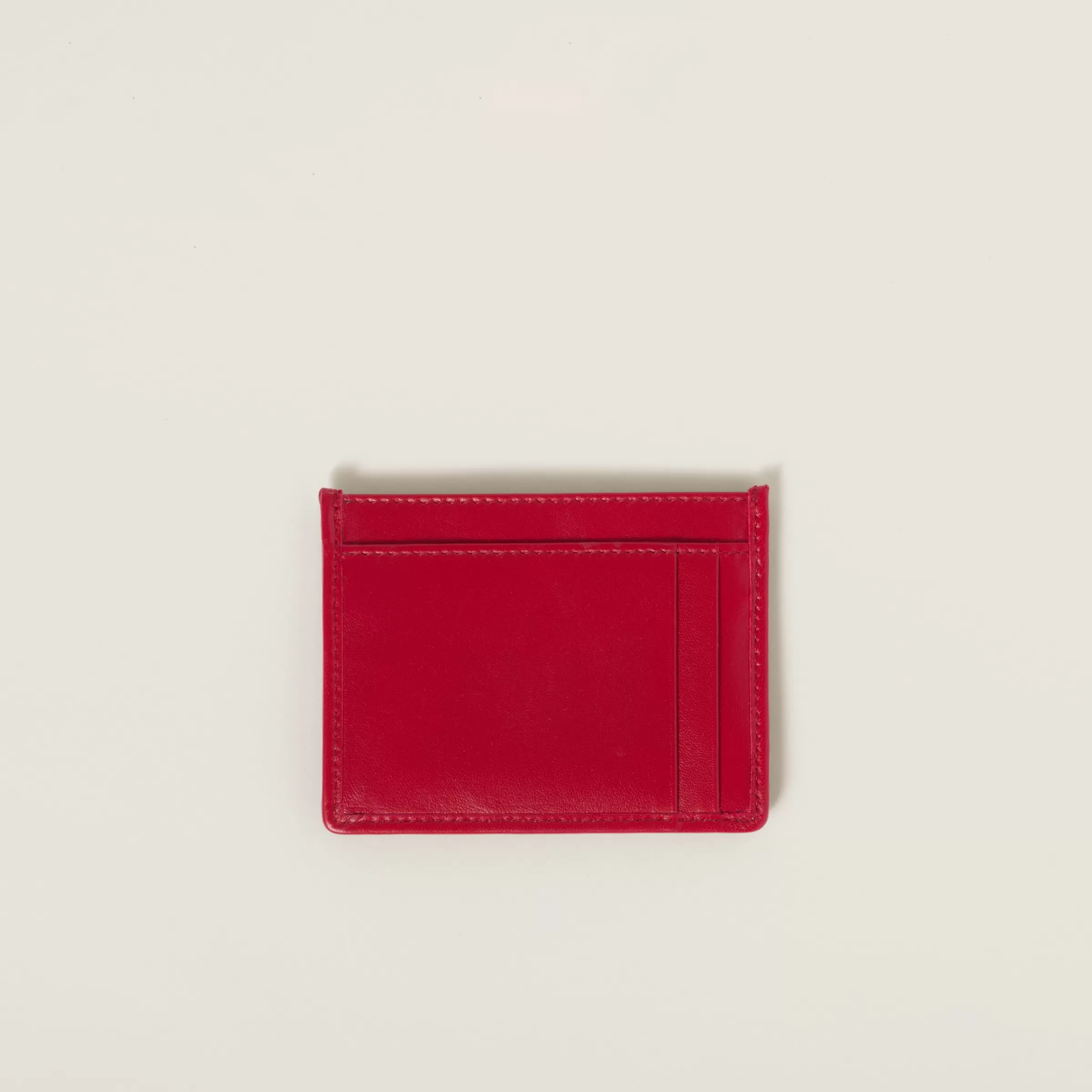 Miu Miu Matelassé Nappa Leather Card Holder |