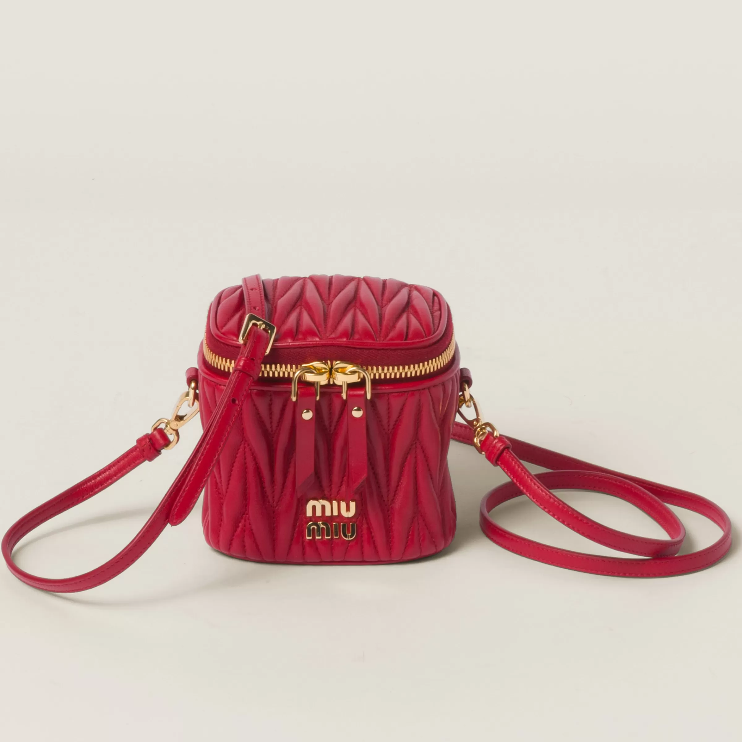 Miu Miu Matelassé Nappa Leather Micro Bag |