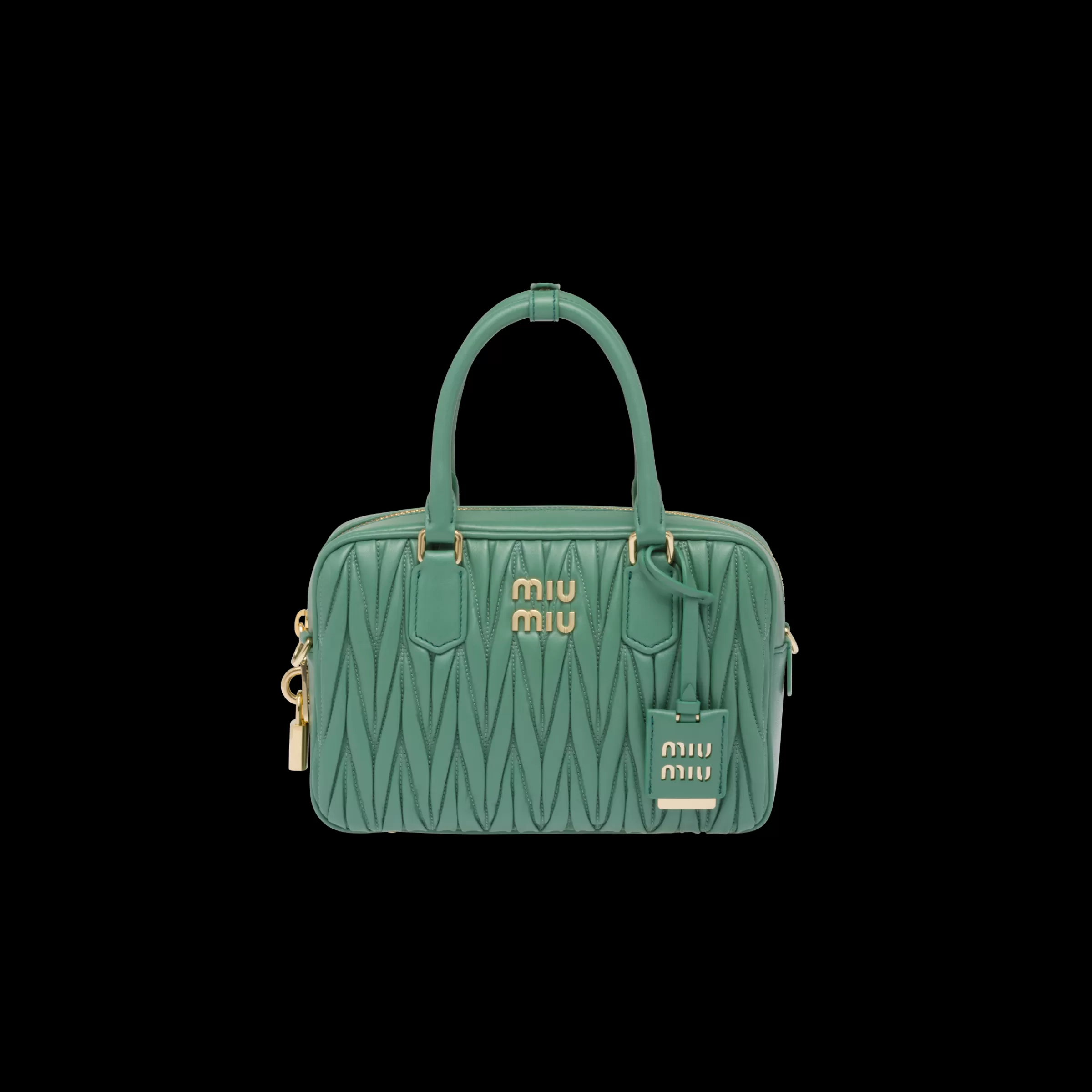 Miu Miu Arcadie Matelassé Nappa Leather Bag |