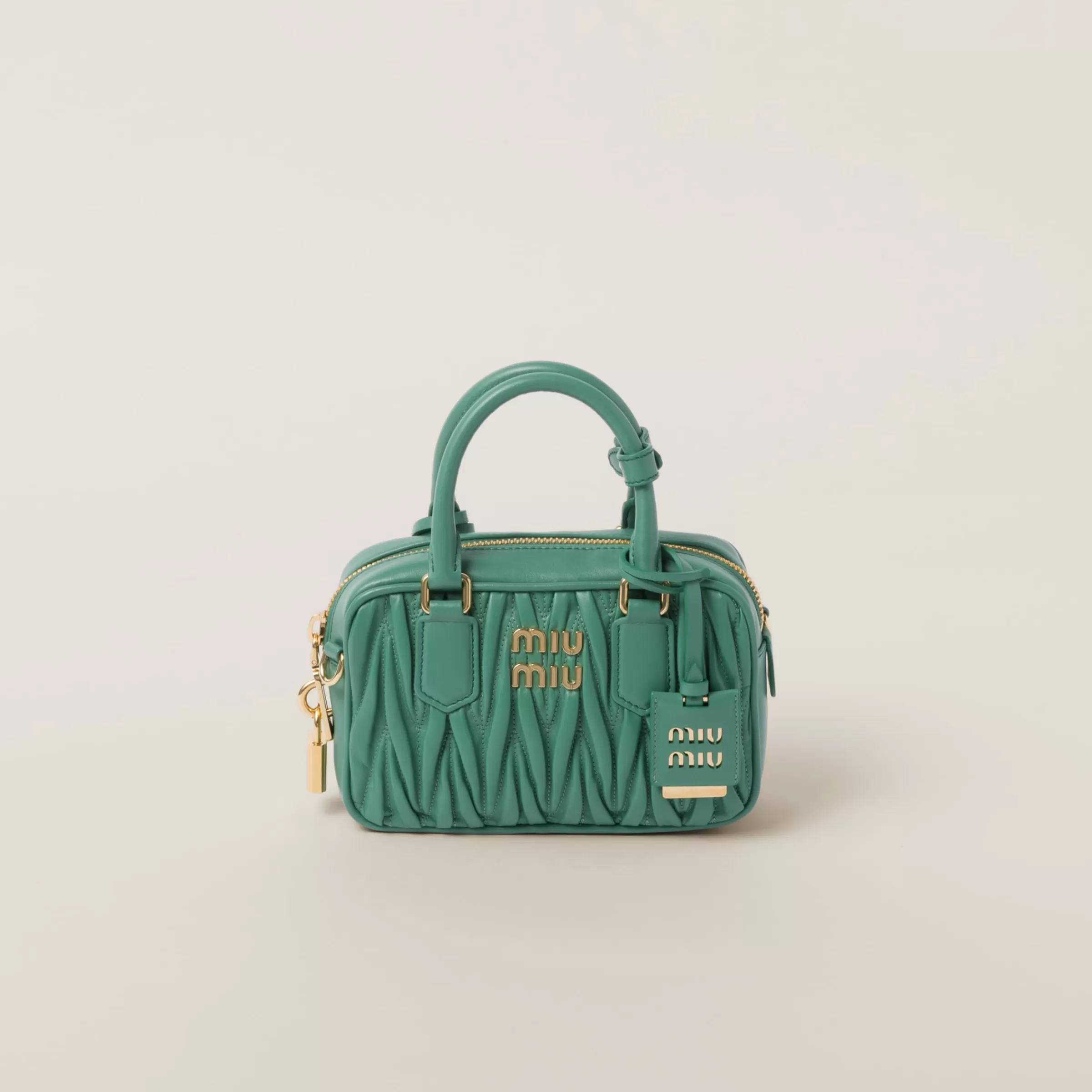 Miu Miu Arcadie Matelassé Nappa Leather Bag |