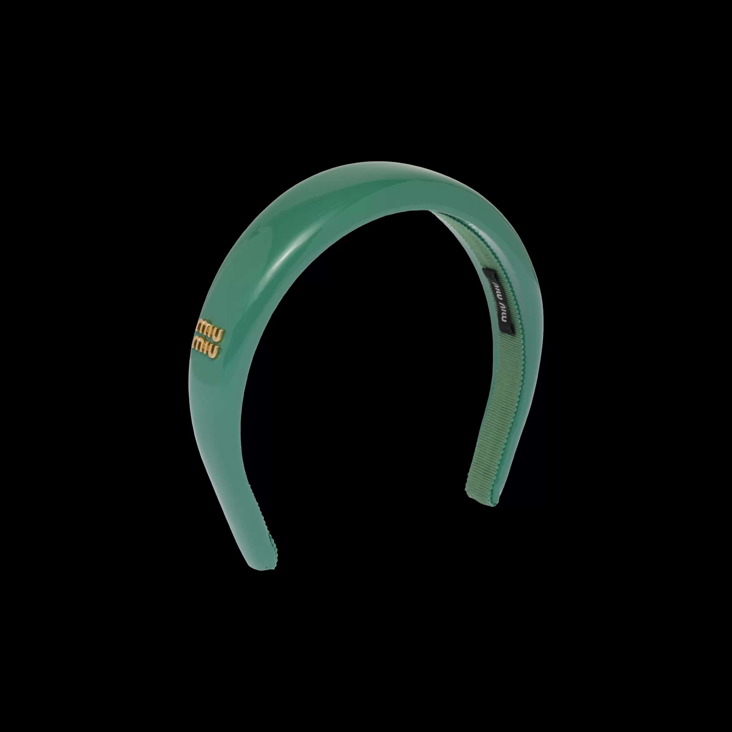 Miu Miu Patent Leather Headband |
