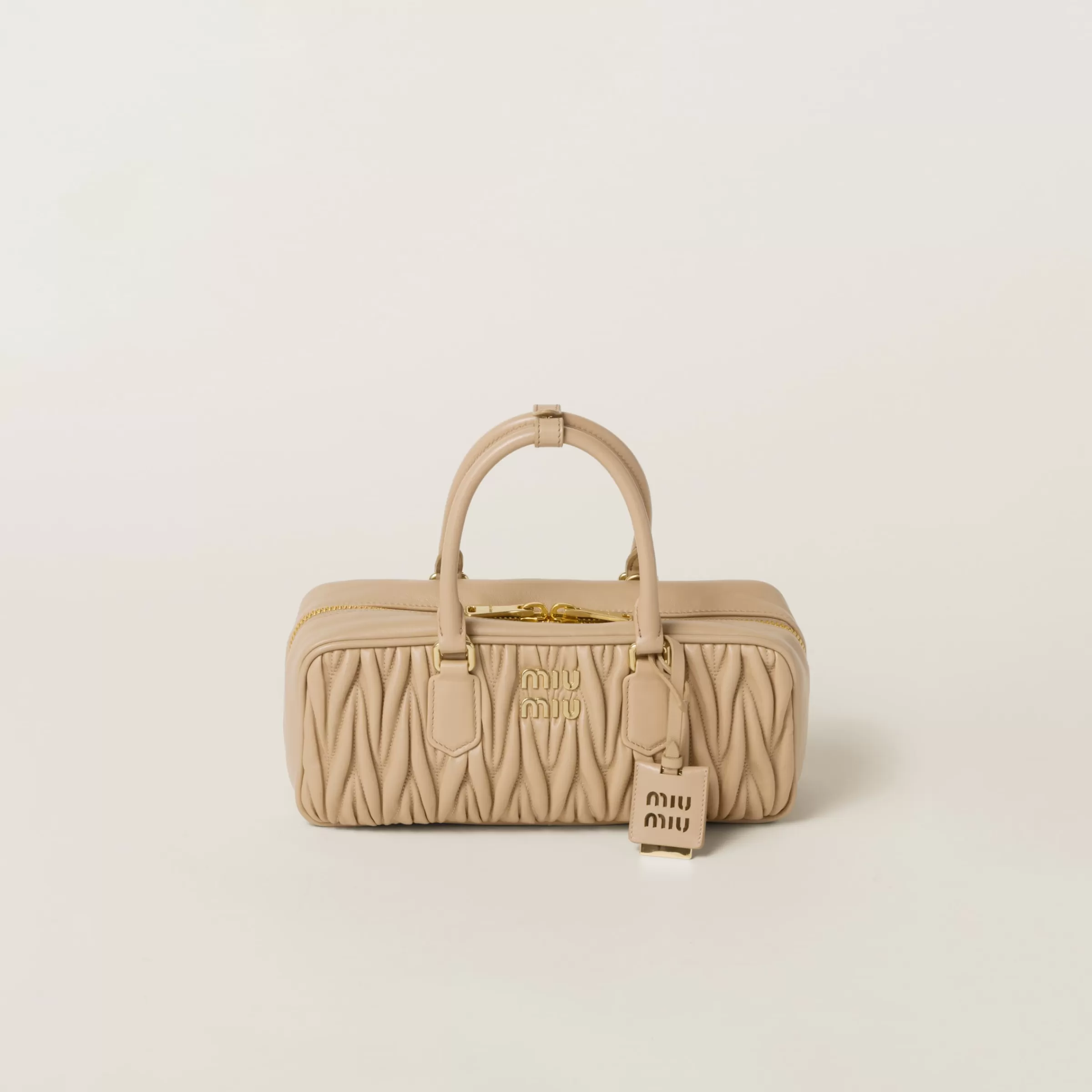 Miu Miu Arcadie Matelassé Nappa Leather Bag |