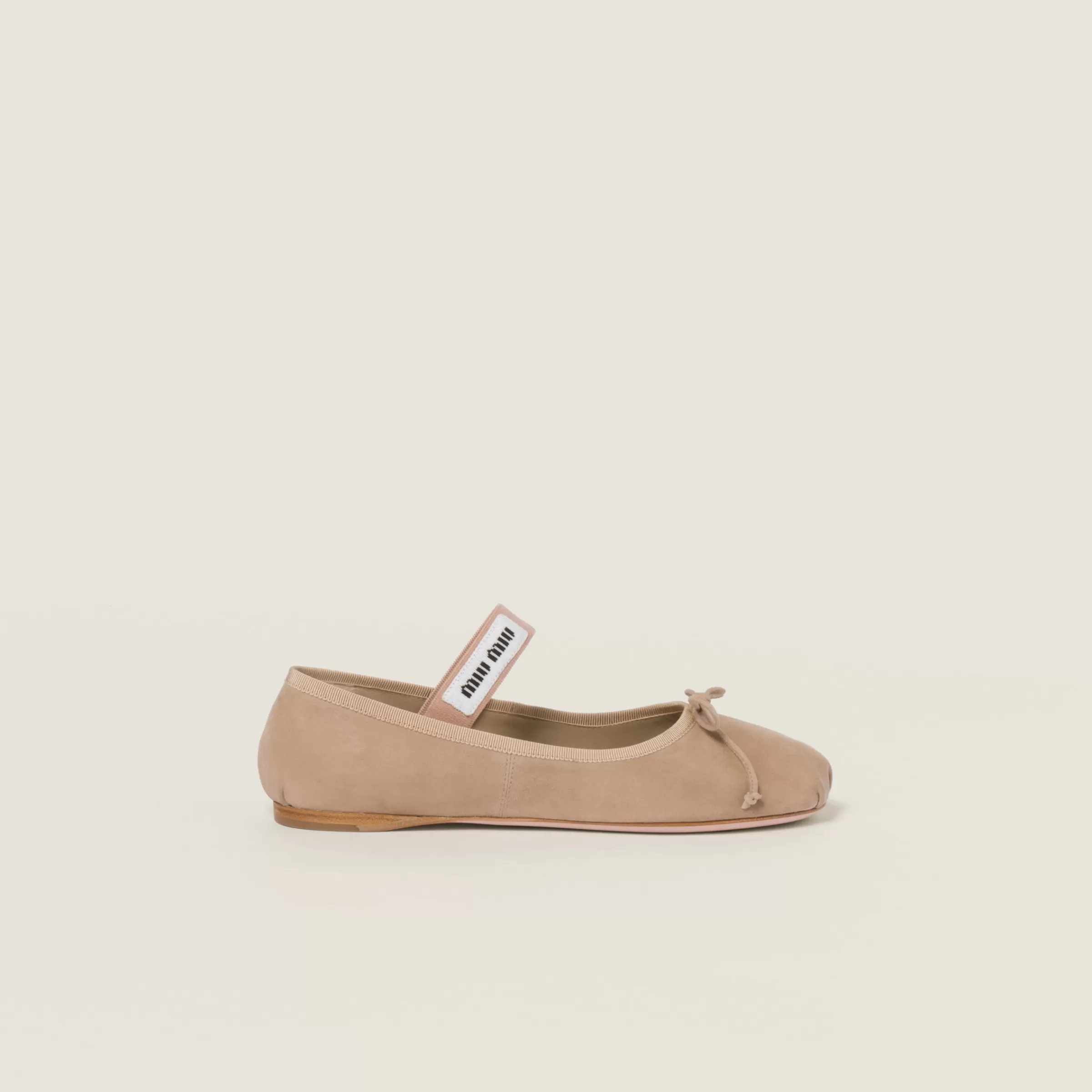 Miu Miu Suede Ballerinas |
