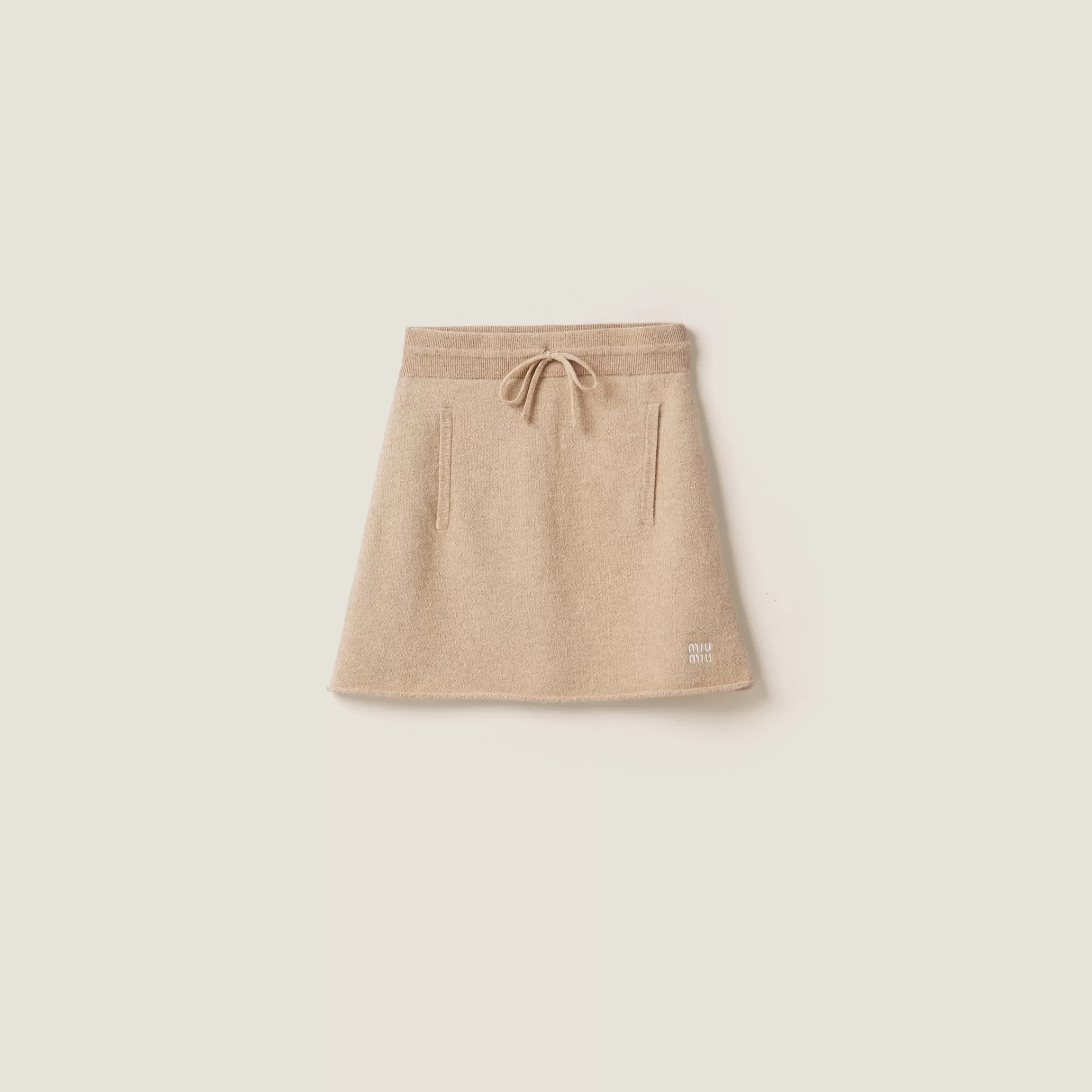 Miu Miu Wool And Cashmere Skirt |