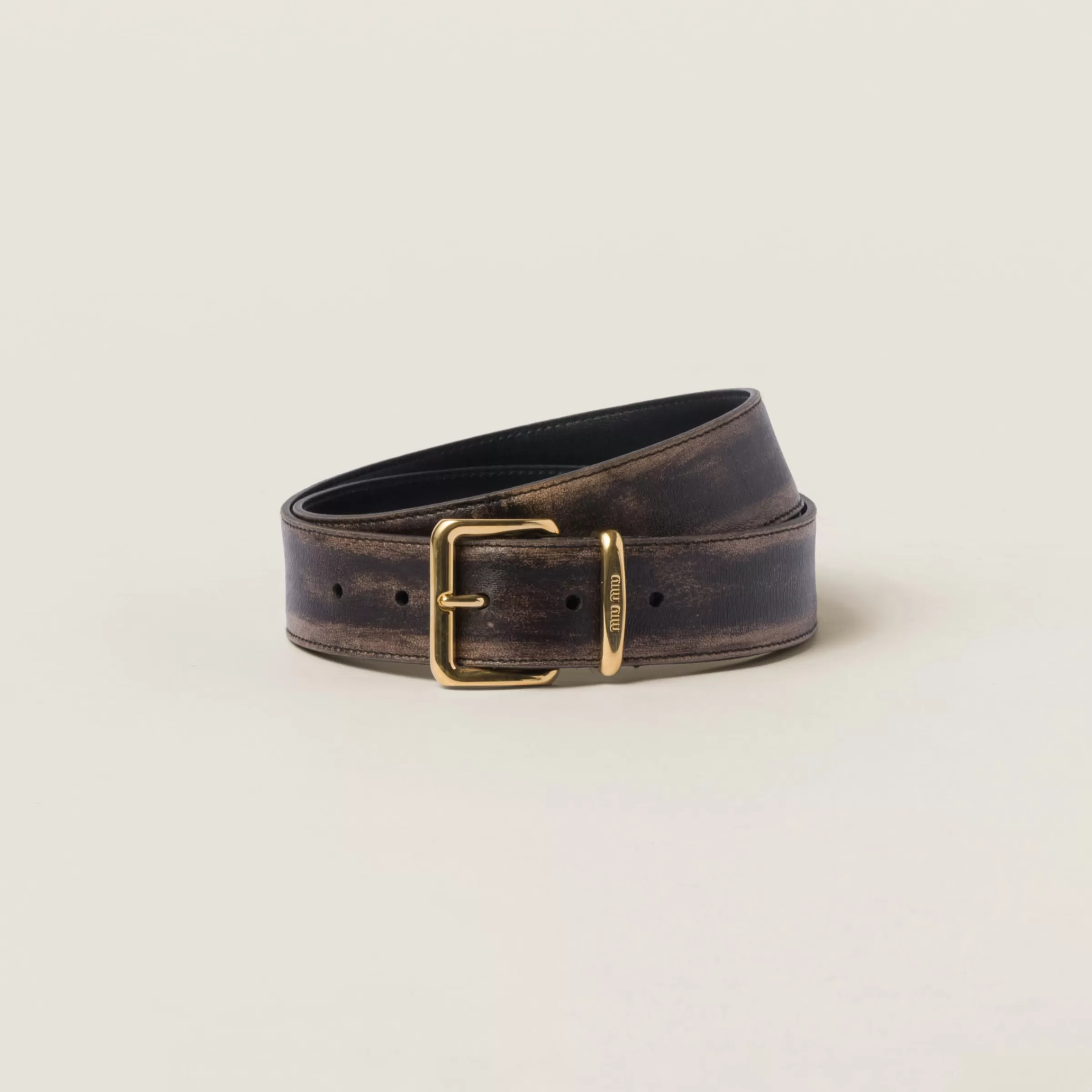 Miu Miu Nappa Leather Belt |