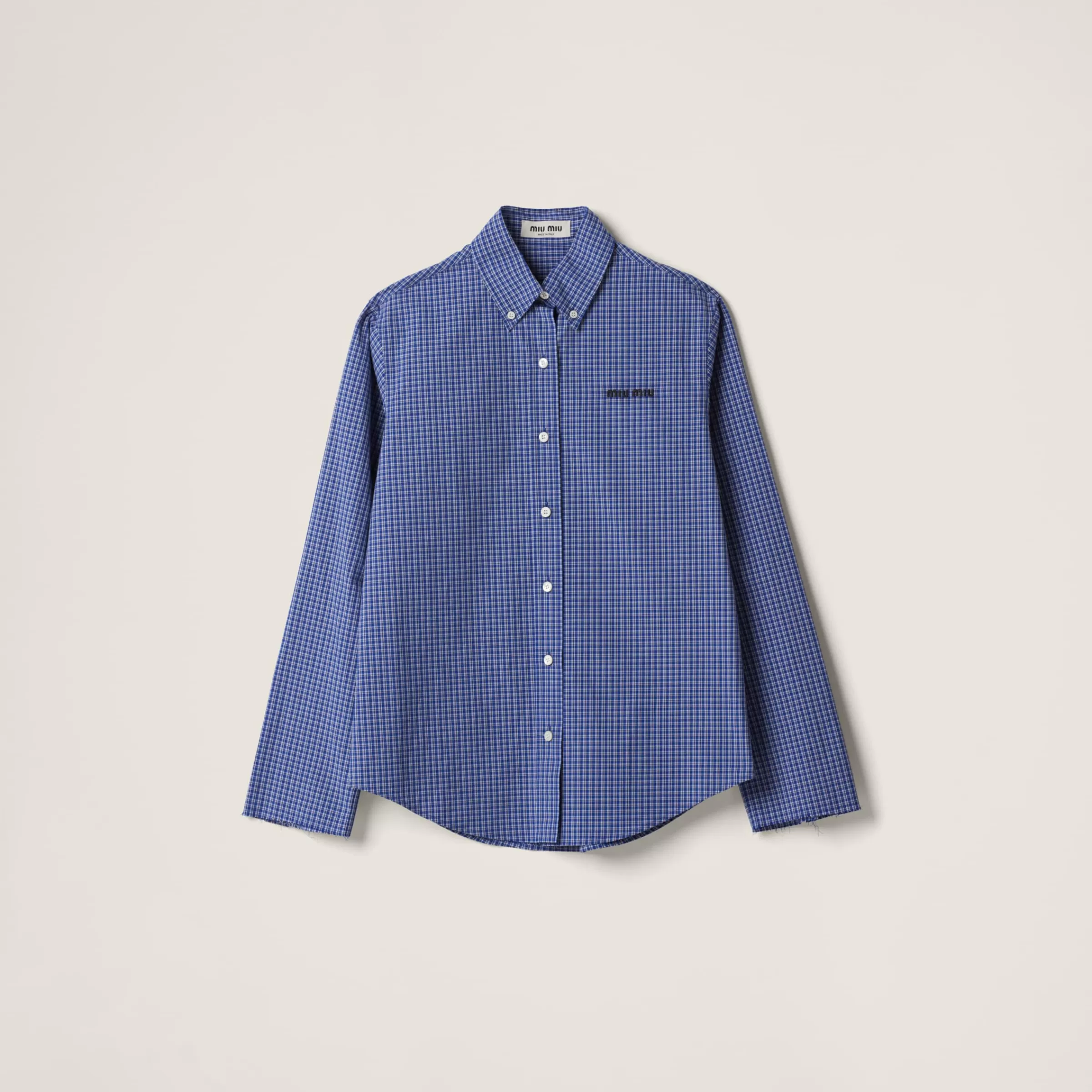 Miu Miu Checked Shirt |