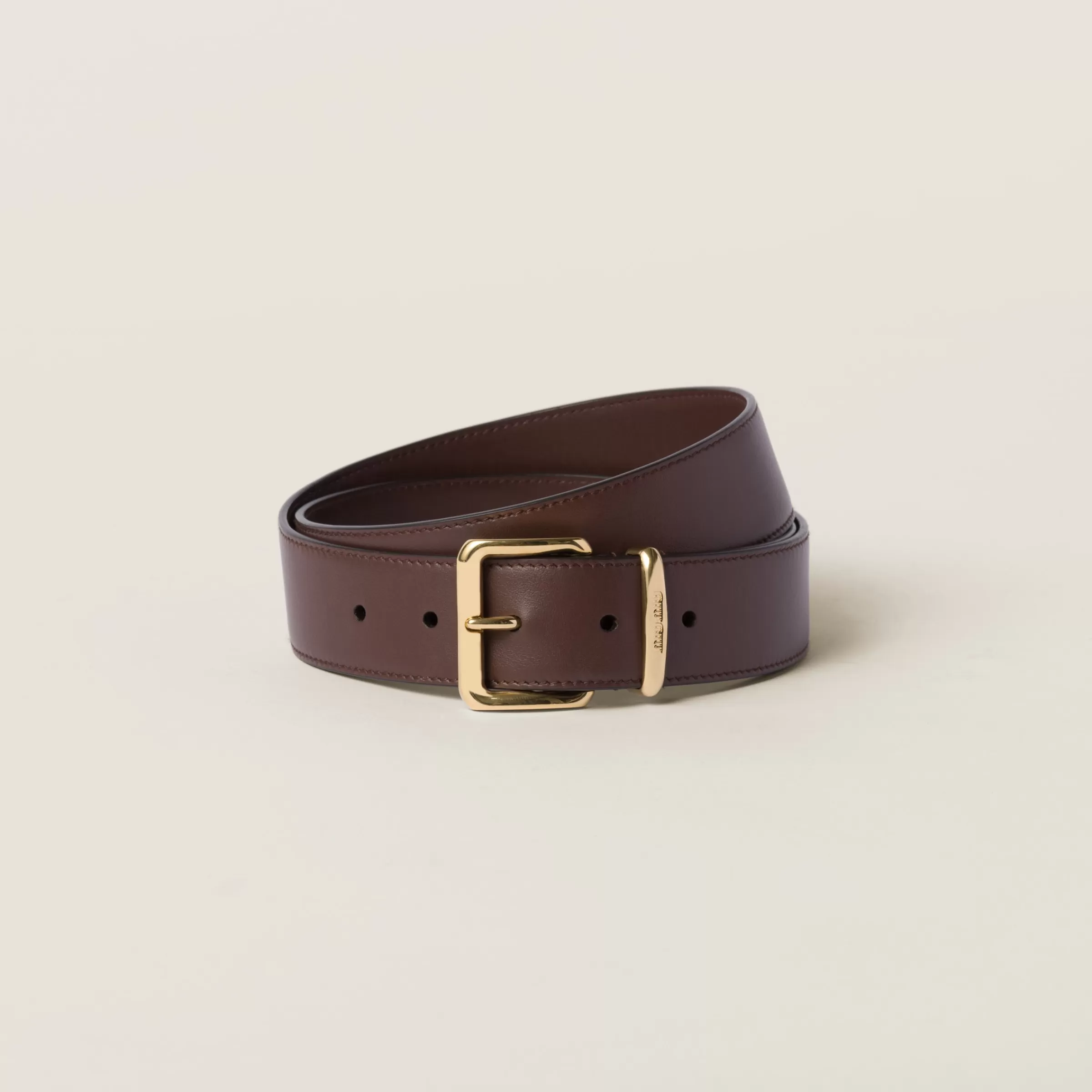 Miu Miu Leather Belt |
