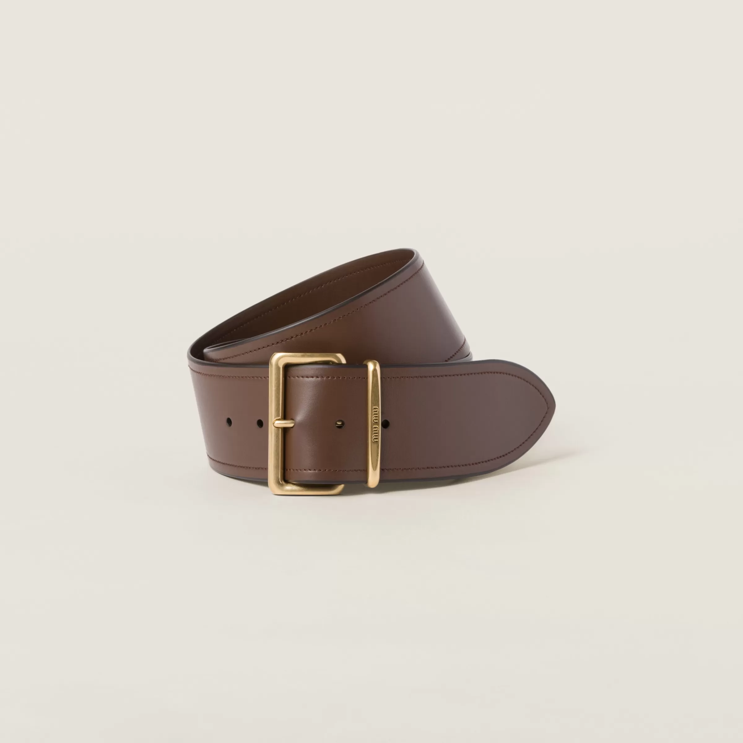 Miu Miu Leather Belt |