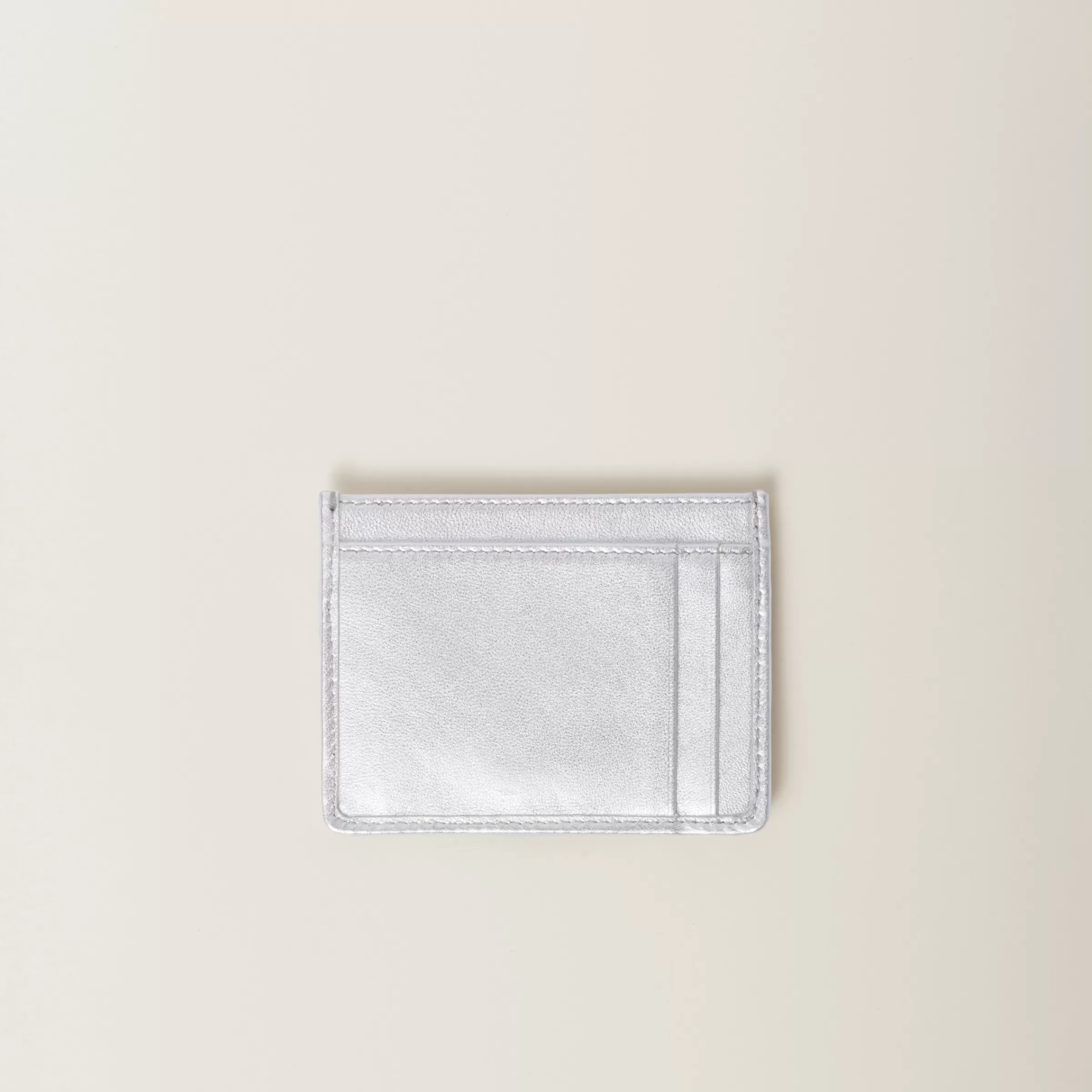 Miu Miu Matelassé Nappa Leather Card Holder |