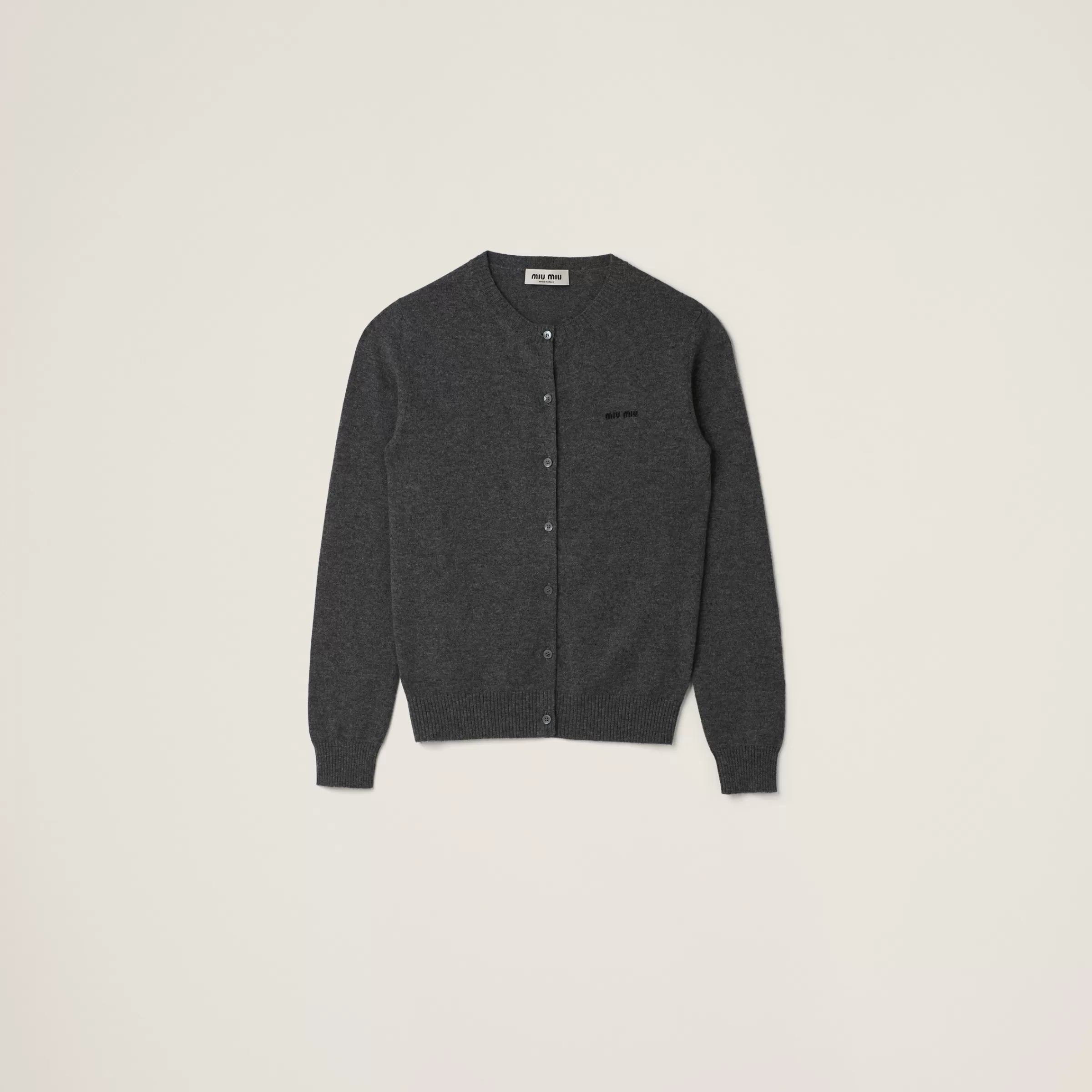Miu Miu Cashmere Knit Cardigan |