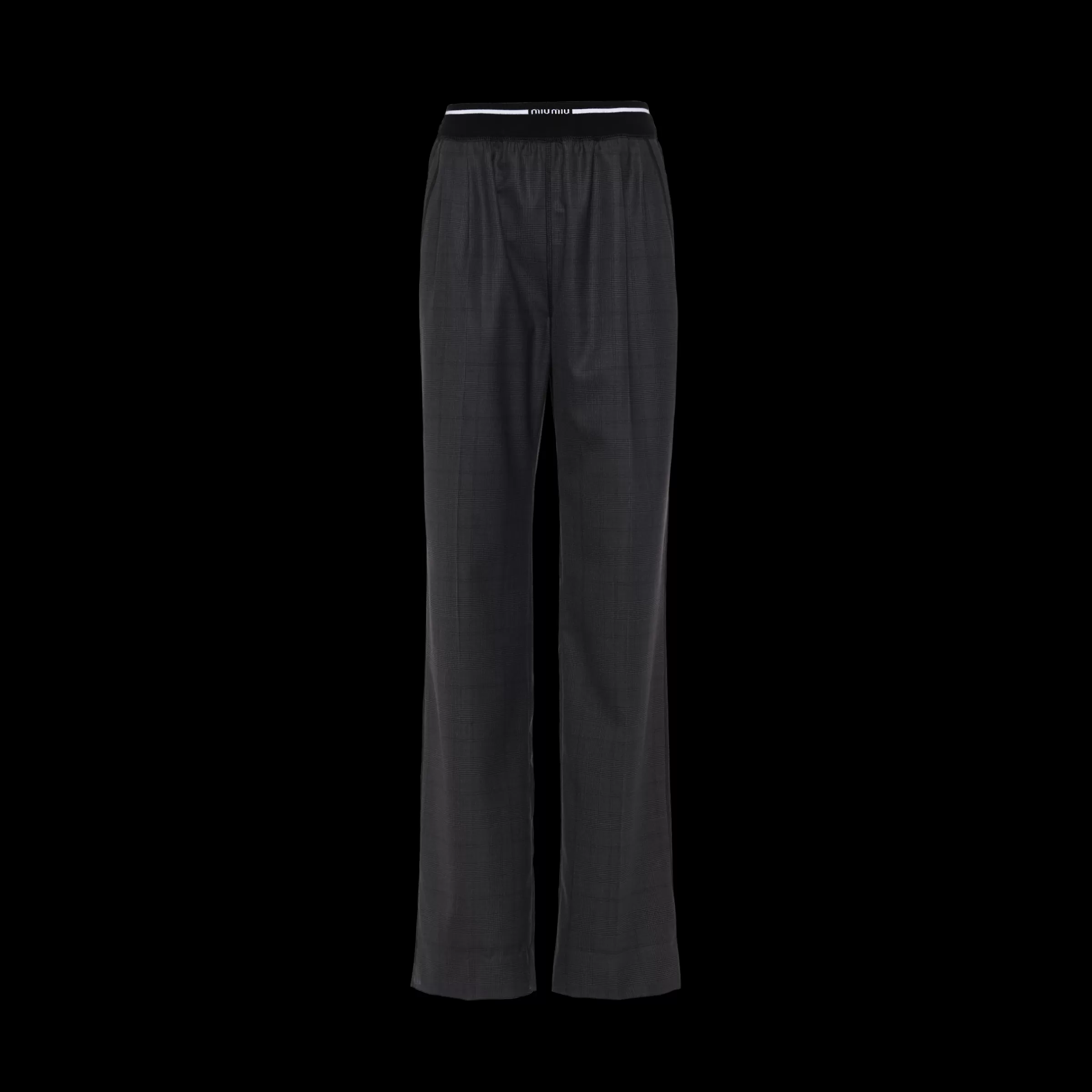 Miu Miu Glen Plaid Pants |