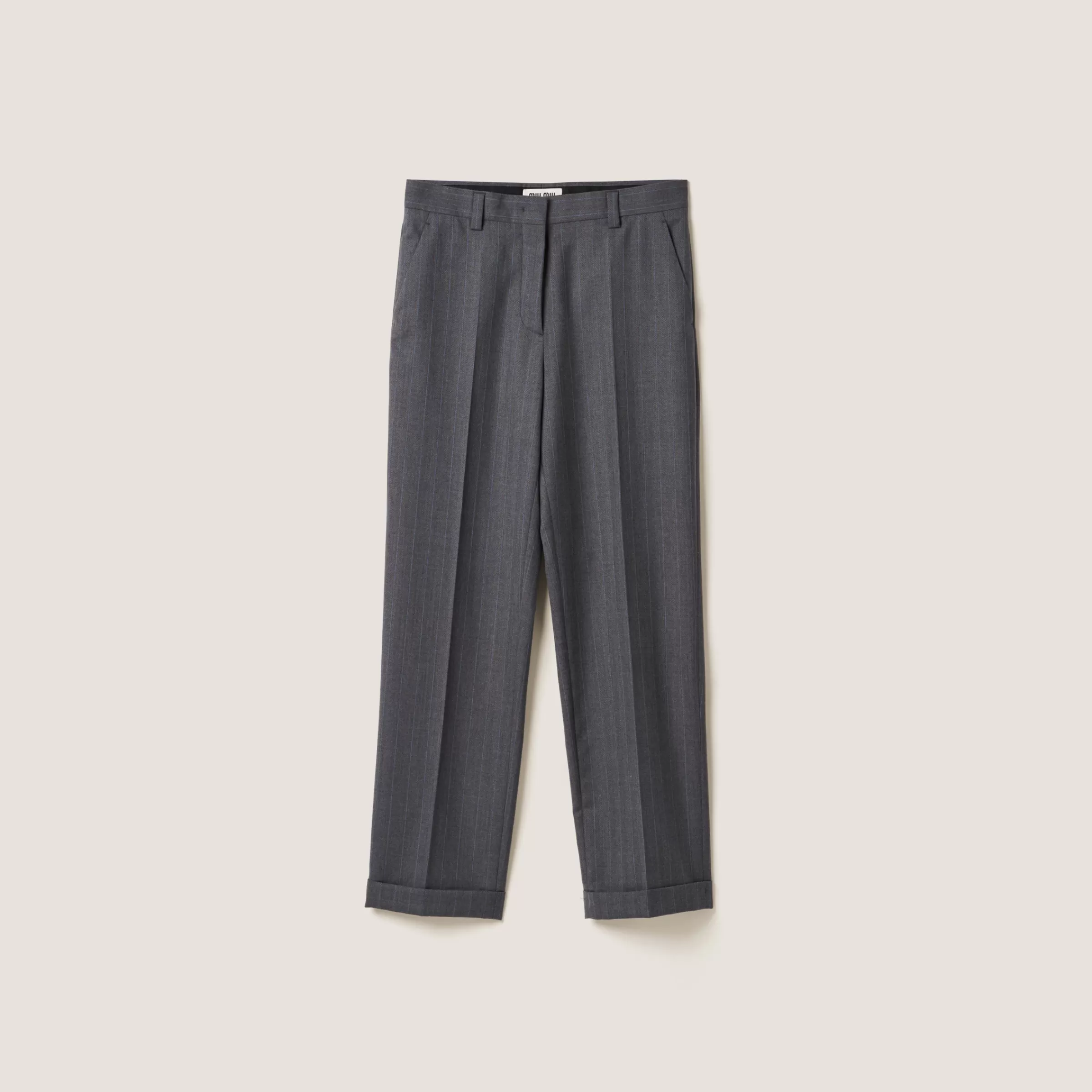 Miu Miu Pinstriped Pants |
