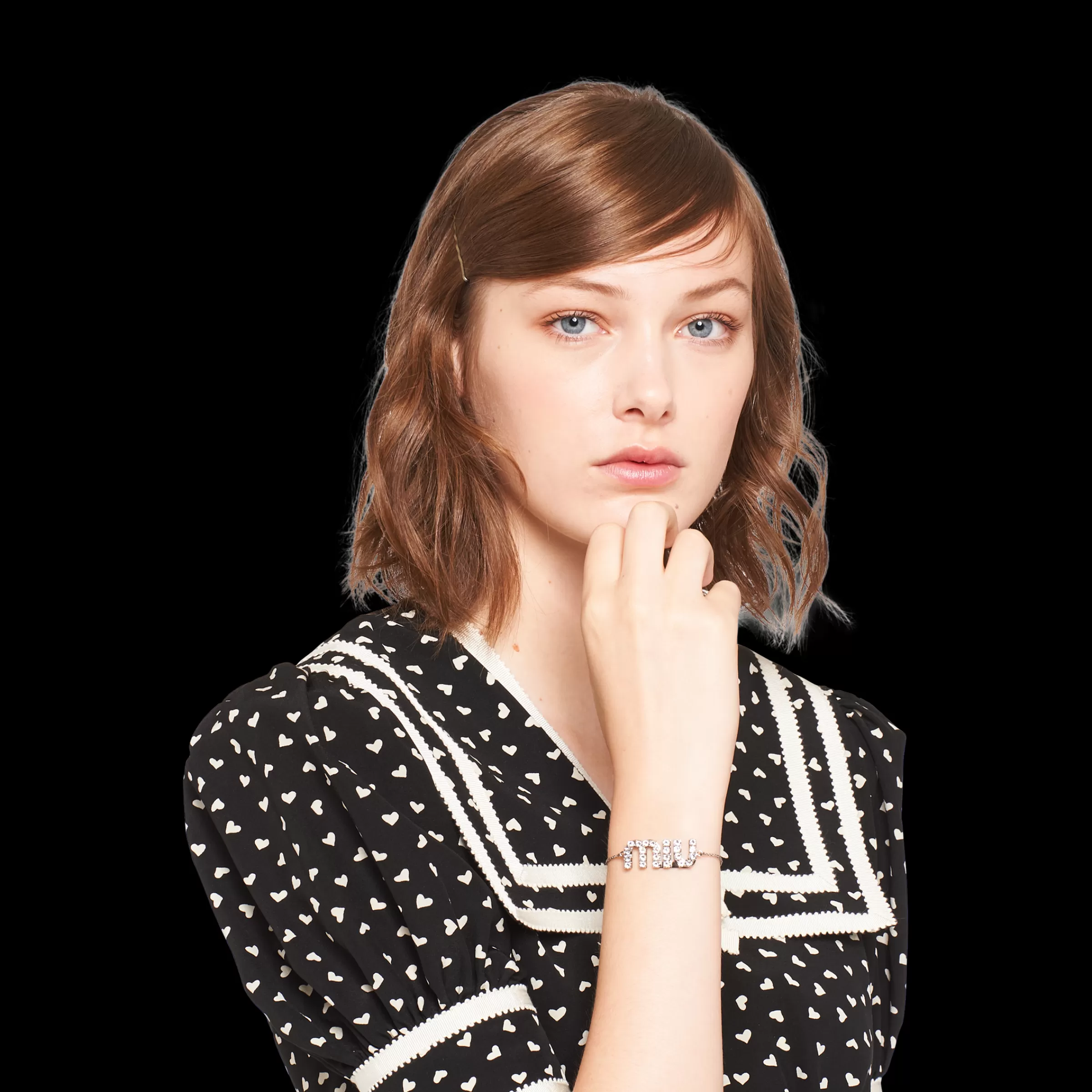 Miu Miu Crystal Bracelet |