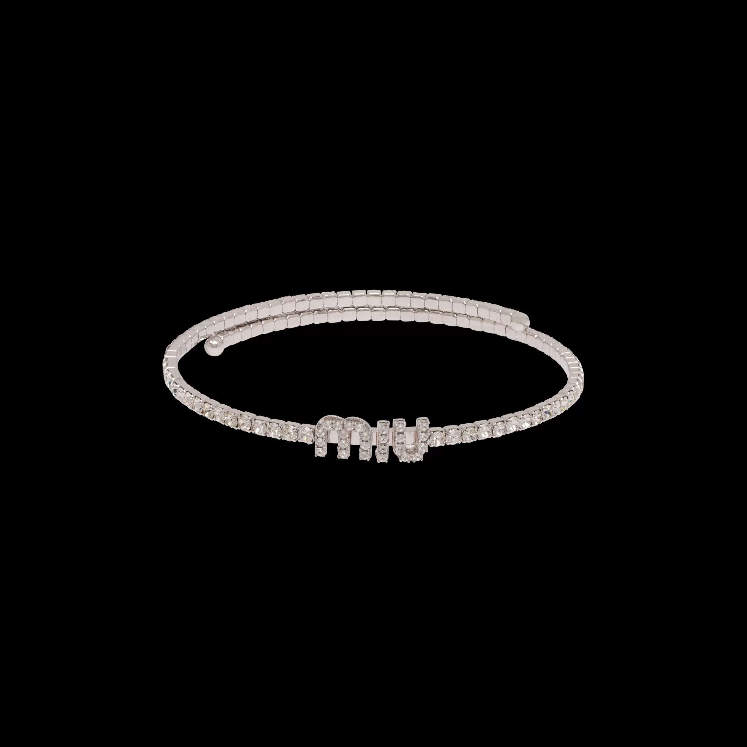 Miu Miu Crystal Necklace |